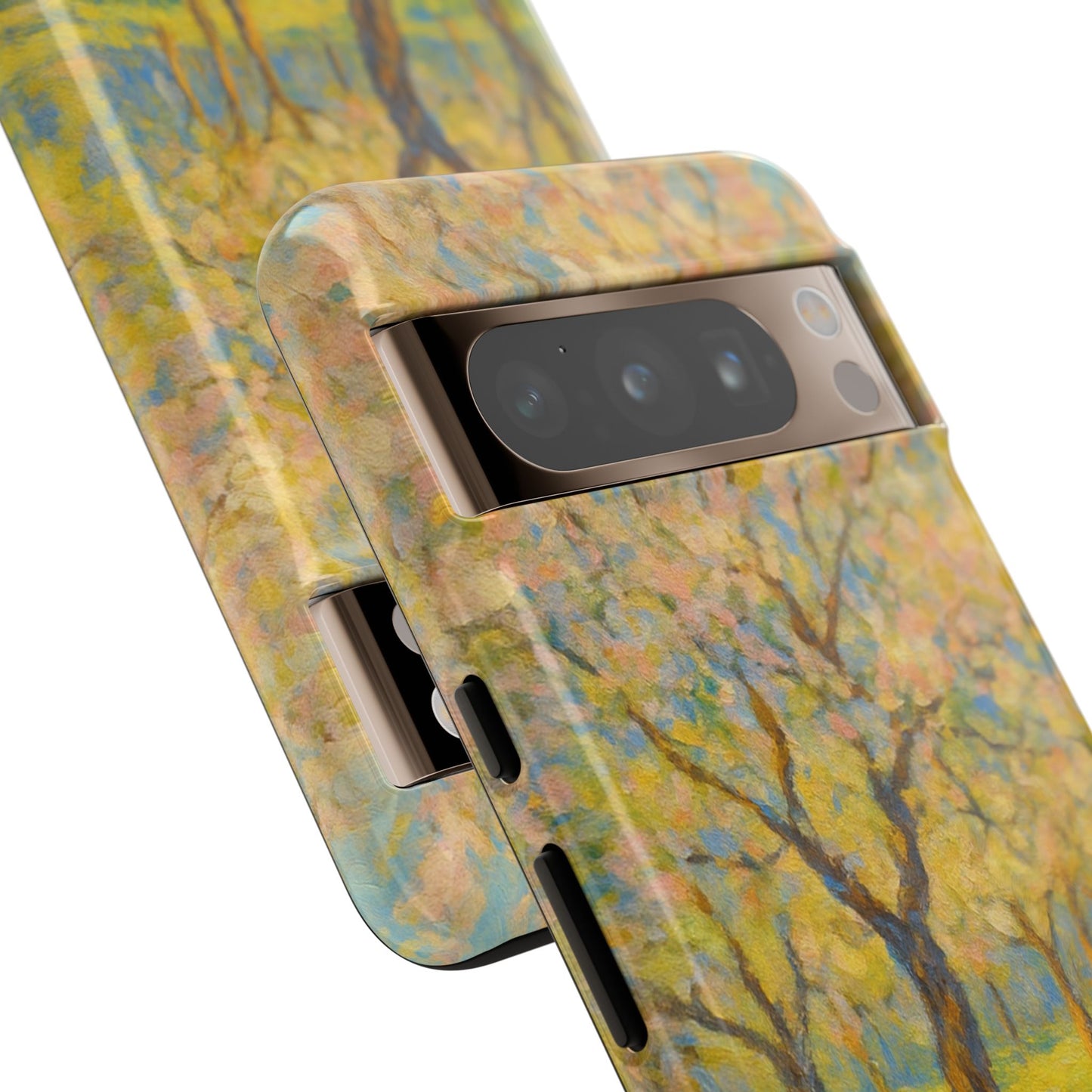 Artistic Phone Case, Tough Phone Case, Flower Tree Case, Spring Decor, Unique Phone Cover, Nature Lover Gift