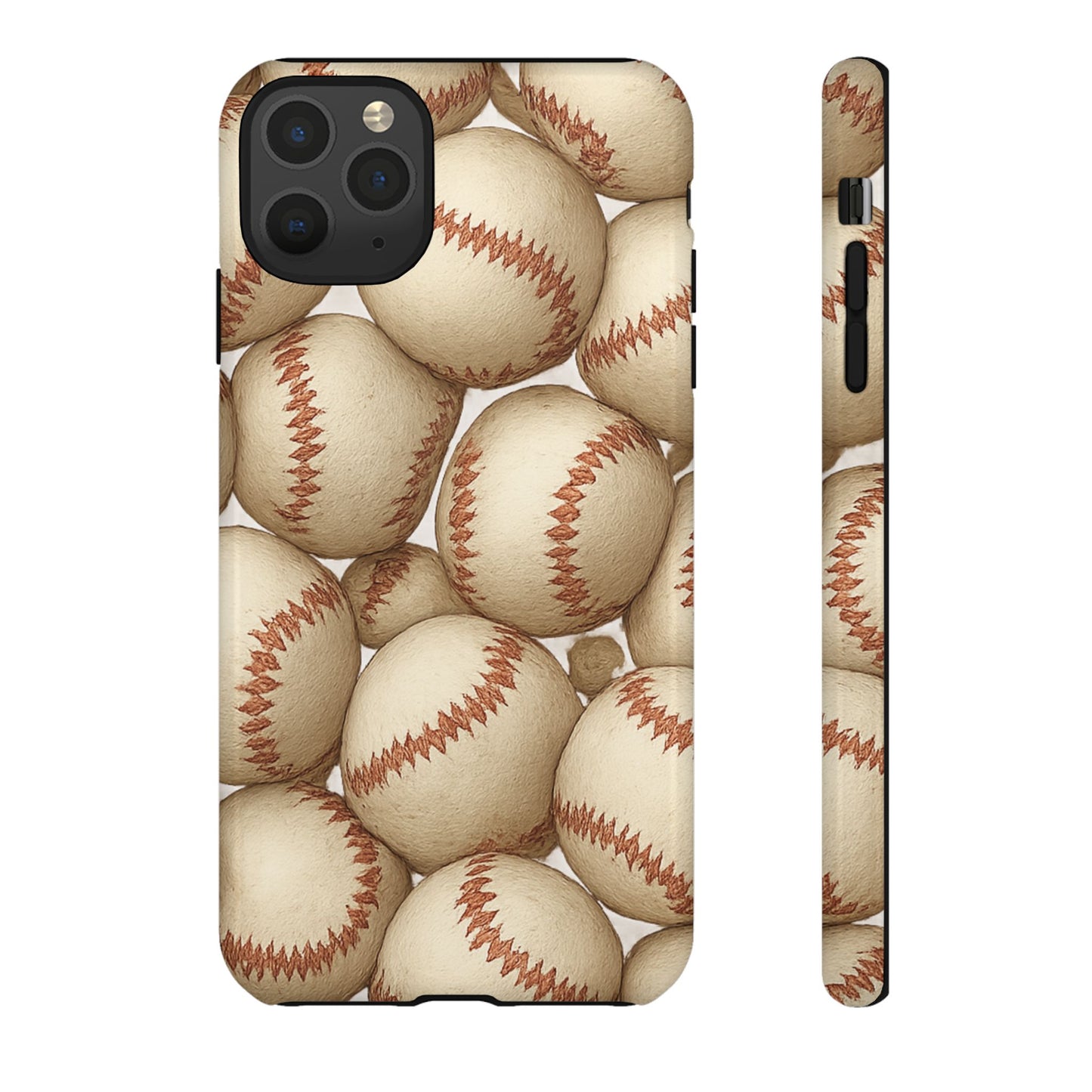Baseball Phone Case, Tough Cases for Sports Fans, Custom iPhone Cover, Unique Gift for Baseball Lovers, Durable Protection