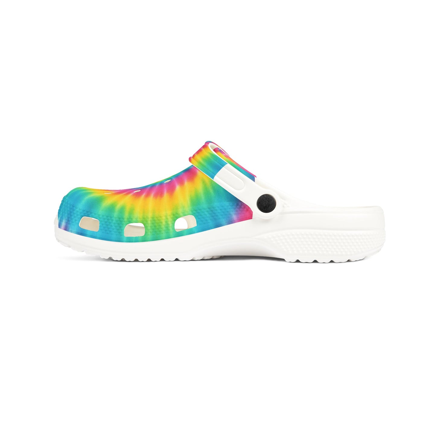 Tie-Dye EVA Foam Clogs - Fun, Stylish, Comfortable Casual Footwear for Summer Adventures, Festivals, Beach, Gardening, Daily Wear