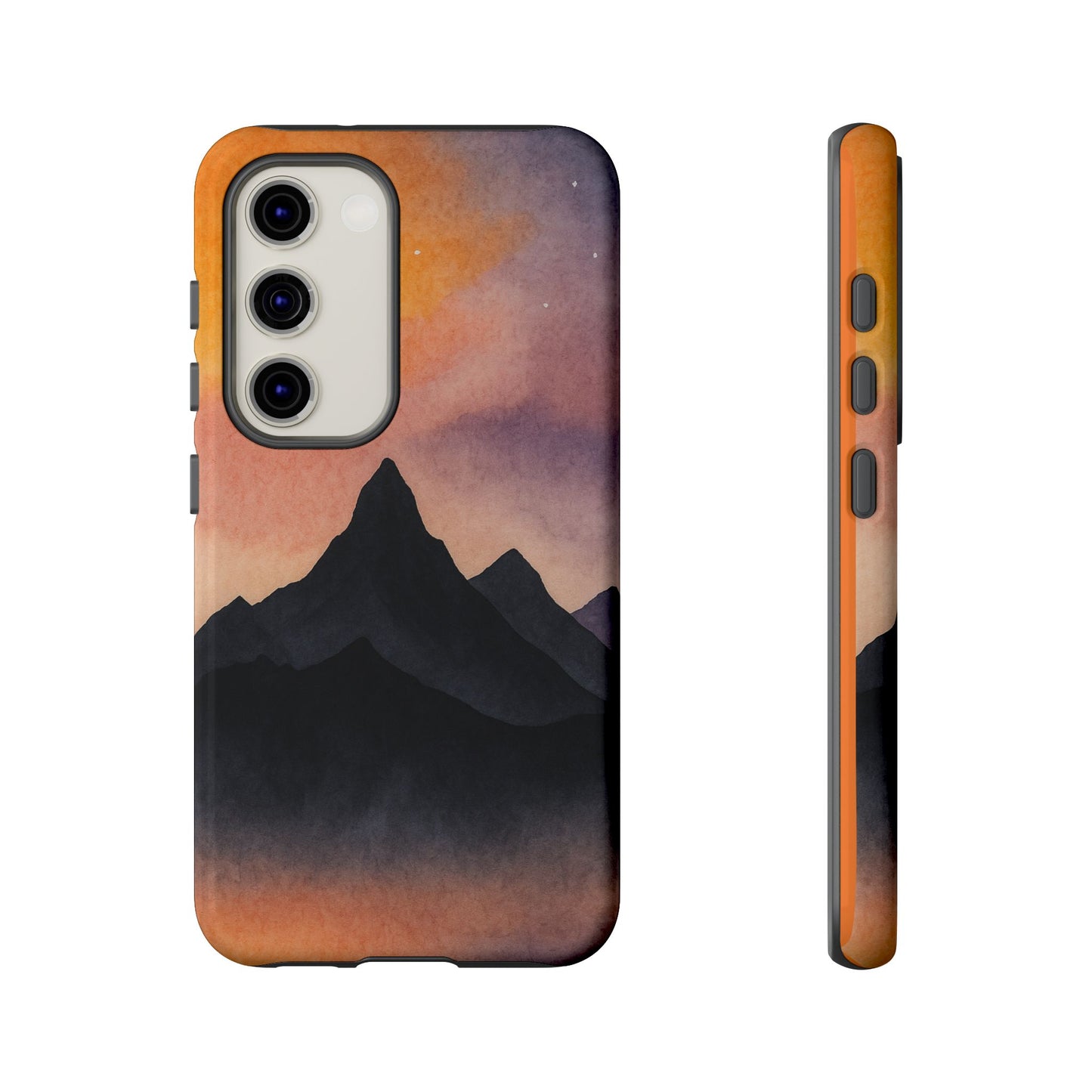 Mountain Sunset Phone Case, Nature Lover's Gift, Adventure Phone Cover, Unique Cellphone Accessories, Outdoor Enthusiast Decor