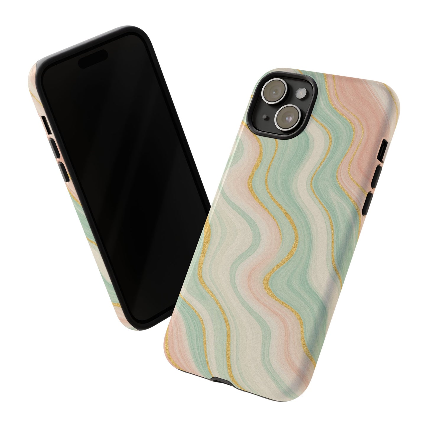 Stylish Phone Case with Abstract Design, Tough Cases for Trendy Protection, Unique Phone Accessories, Gift for Her, Modern Tech Style