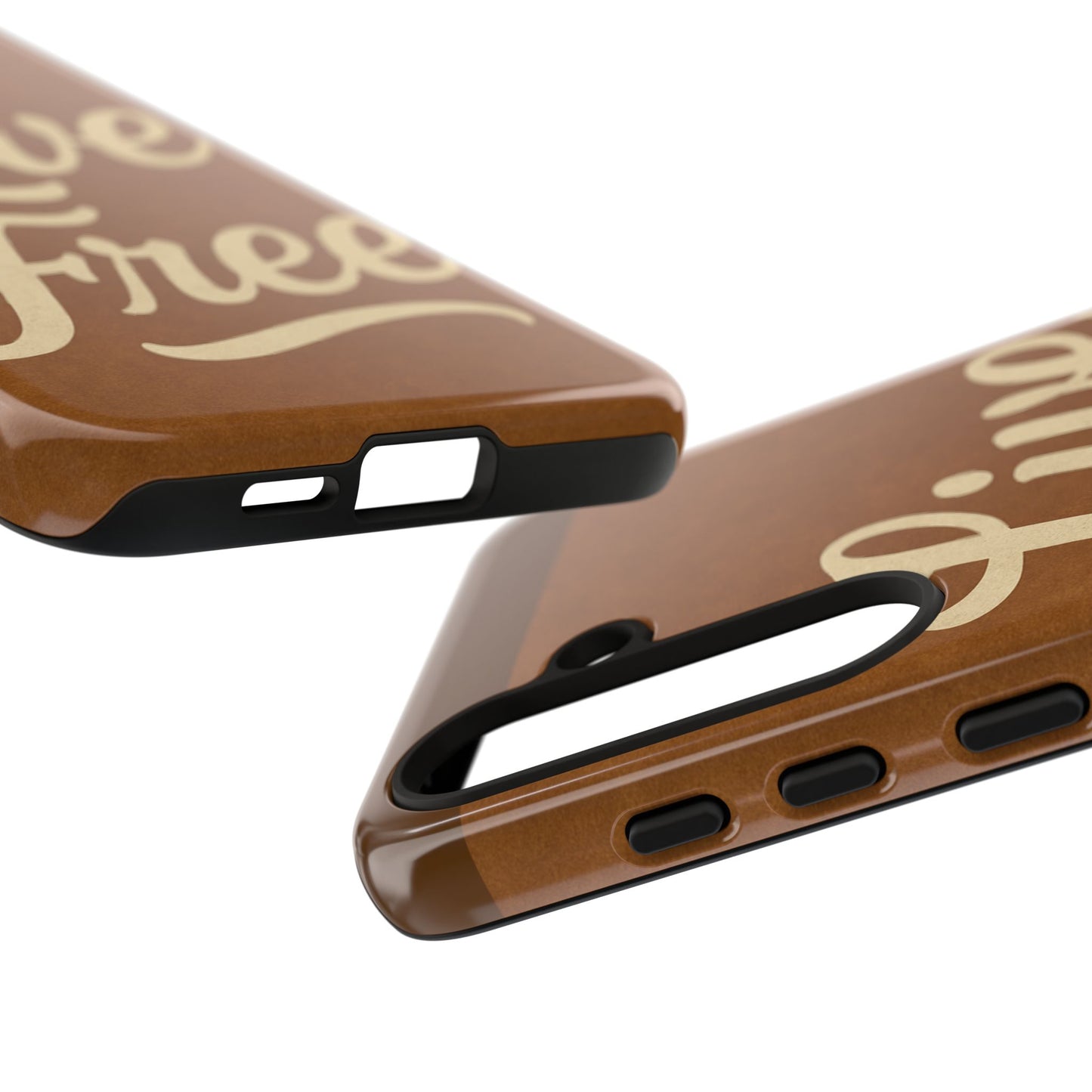 Live Free Phone Case, Tough Cases, Inspirational Phone Accessories, Gift for Adventurers, Customizable Design, Unique Tech Gifts