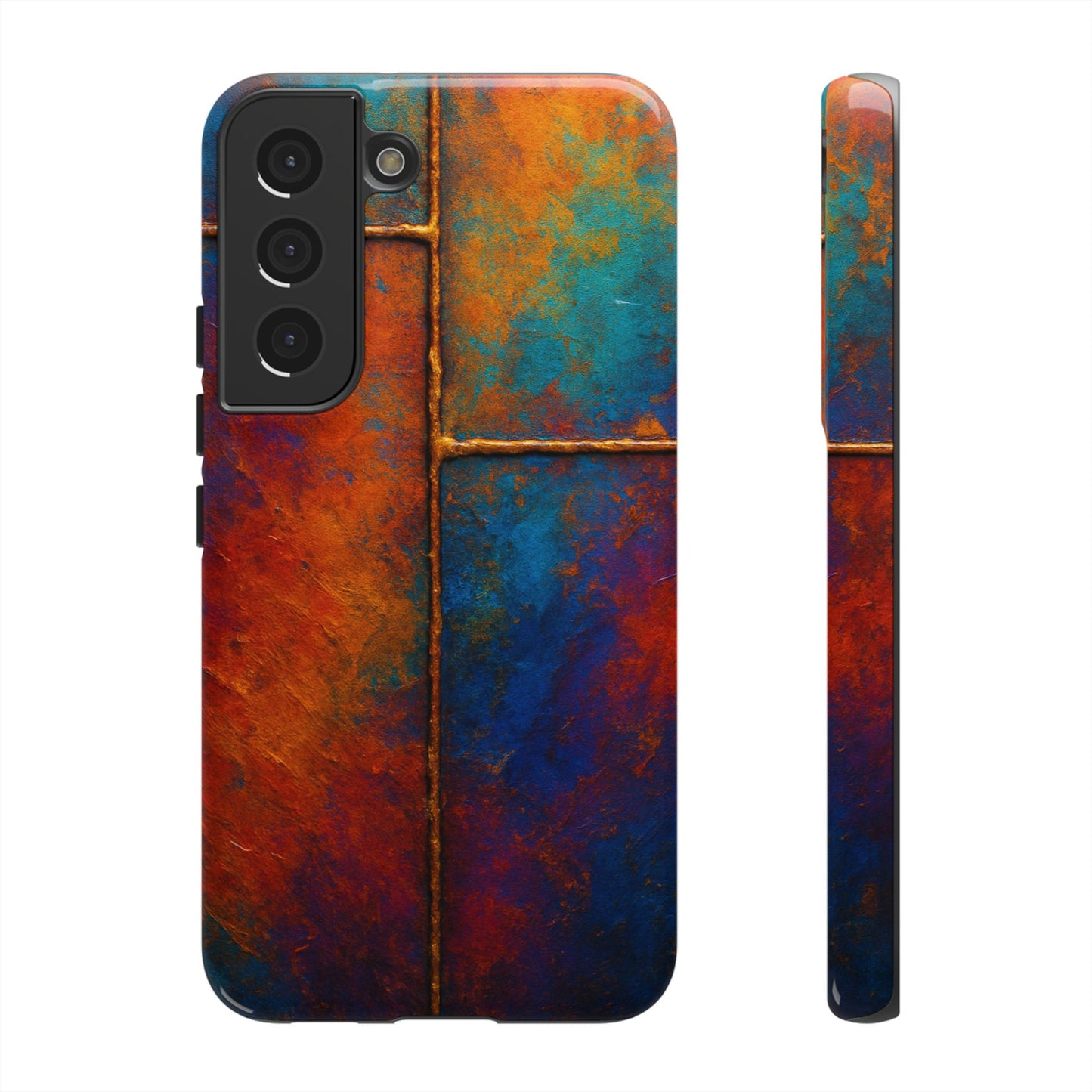 Colorful Artistic Phone Case, Tough Cases, Vibrant Phone Cover, Protective Case, Unique Gift for Art Lovers, Birthday Gift