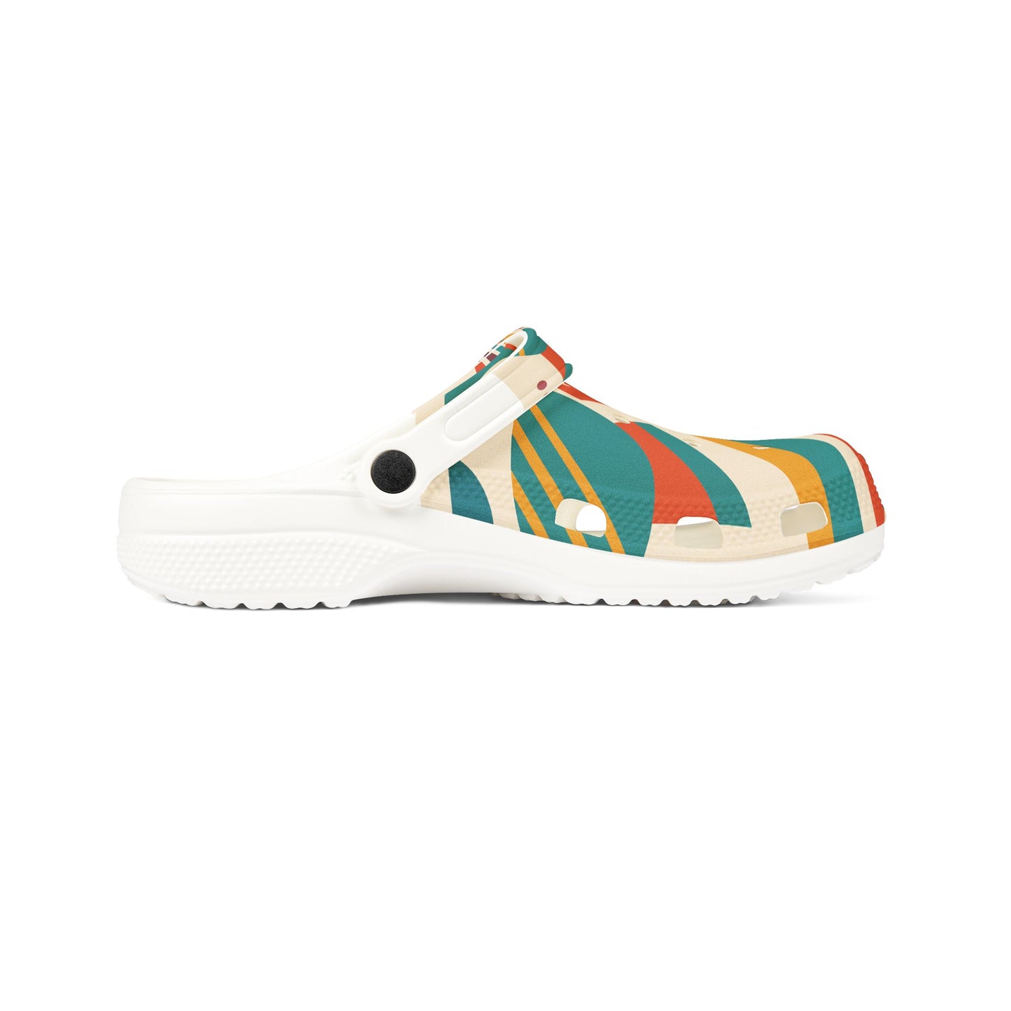 Vibrant EVA Foam Rubber Clogs, Fun Slip-On Shoes, Colorful Patterned Footwear, Casual Summer Shoes, Unique Garden Clogs