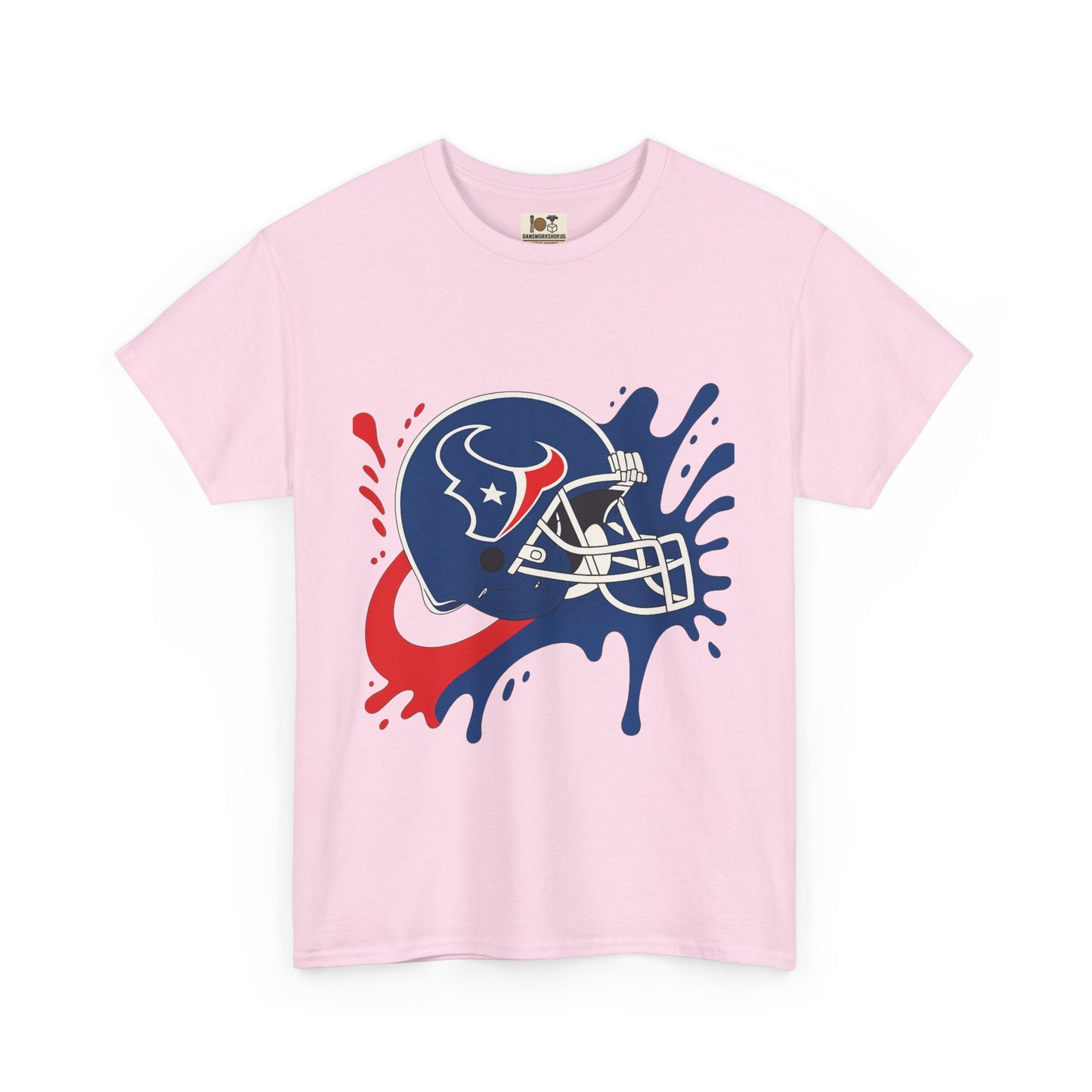 Football Splash Art Tee, Unisex Sports Shirt, Game Day Casual Wear, Gift for Fans, Holidays, Team Spirit Apparel