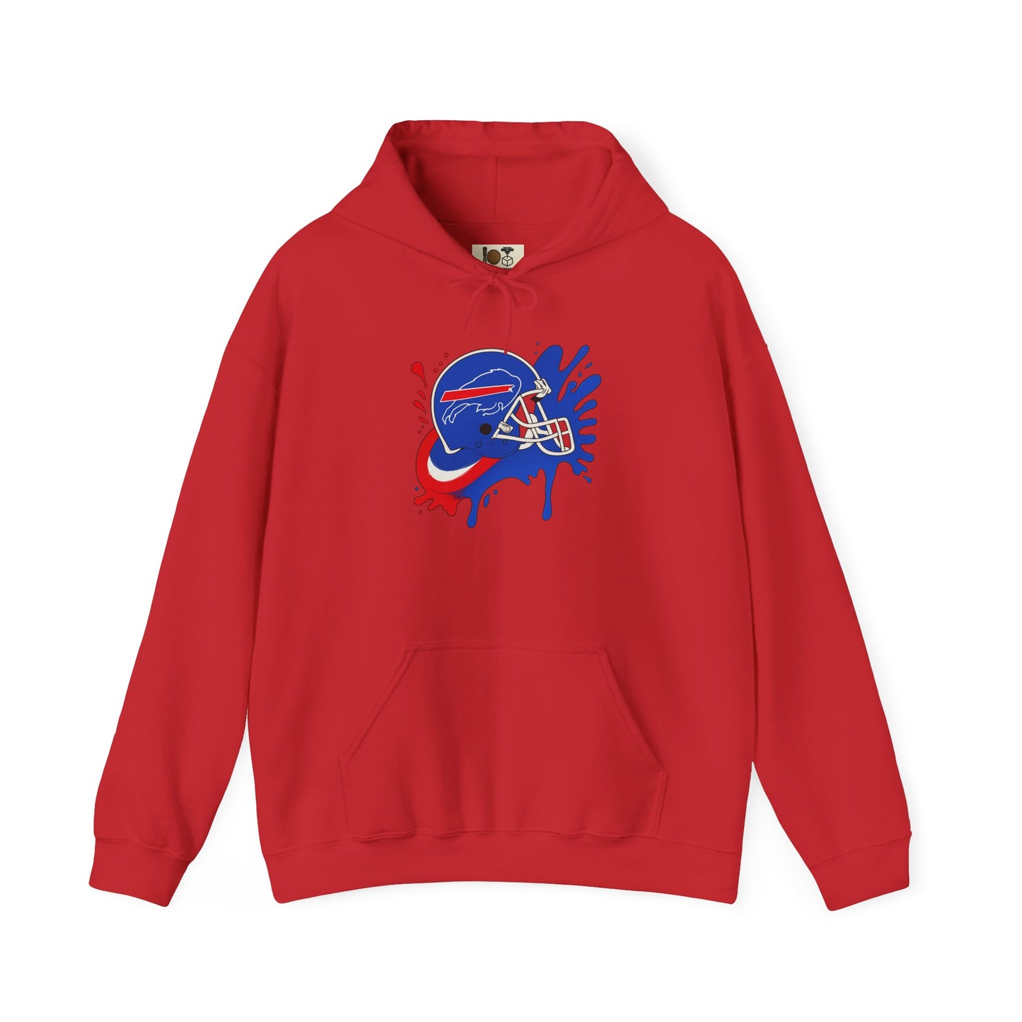 Buffalo Bills Hooded Sweatshirt, Unisex Sport Hoodie, Super Bowl Gift, Game Day Apparel, Football Fan Gear, Cozy Layering Piece