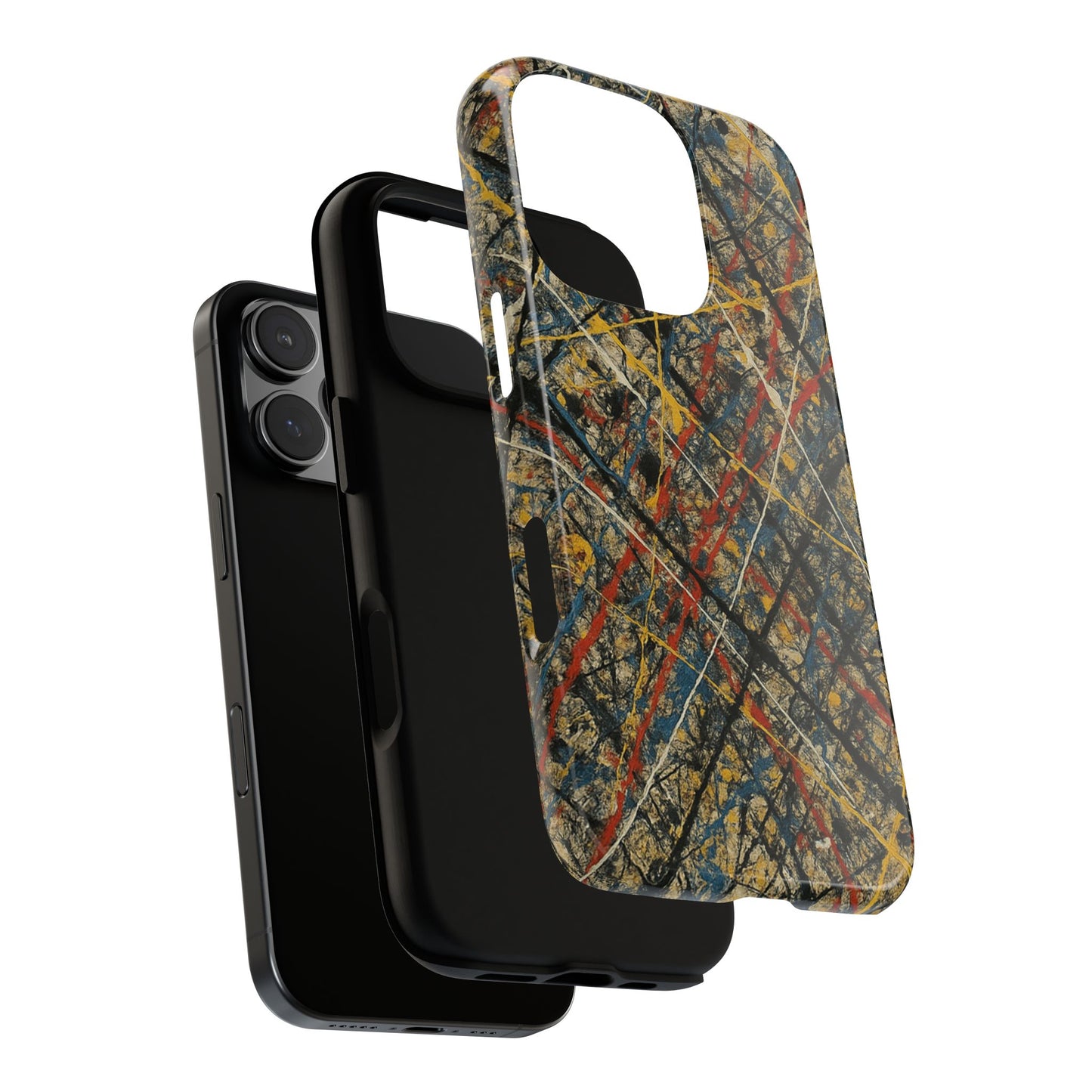 Tough Cases Phone Case - Bold Abstract Design, Stylish Mobile Cover, Unique Gift for Him/Her, Durable Accessory, Trendy Protection