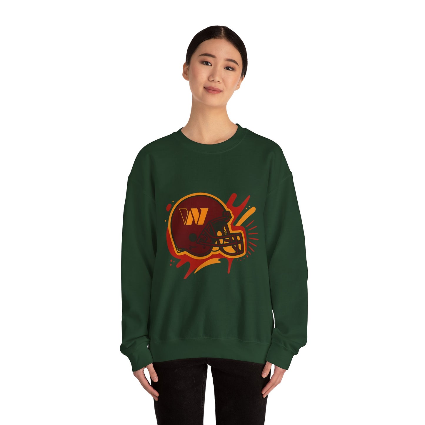 Bold Sports Fan Sweatshirt, Unisex Crewneck for Game Day, Athletic Gift, Cozy Casual Wear, Fall Fashion