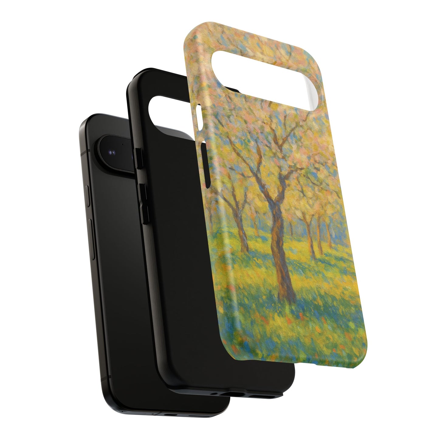 Artistic Phone Case, Tough Phone Case, Flower Tree Case, Spring Decor, Unique Phone Cover, Nature Lover Gift