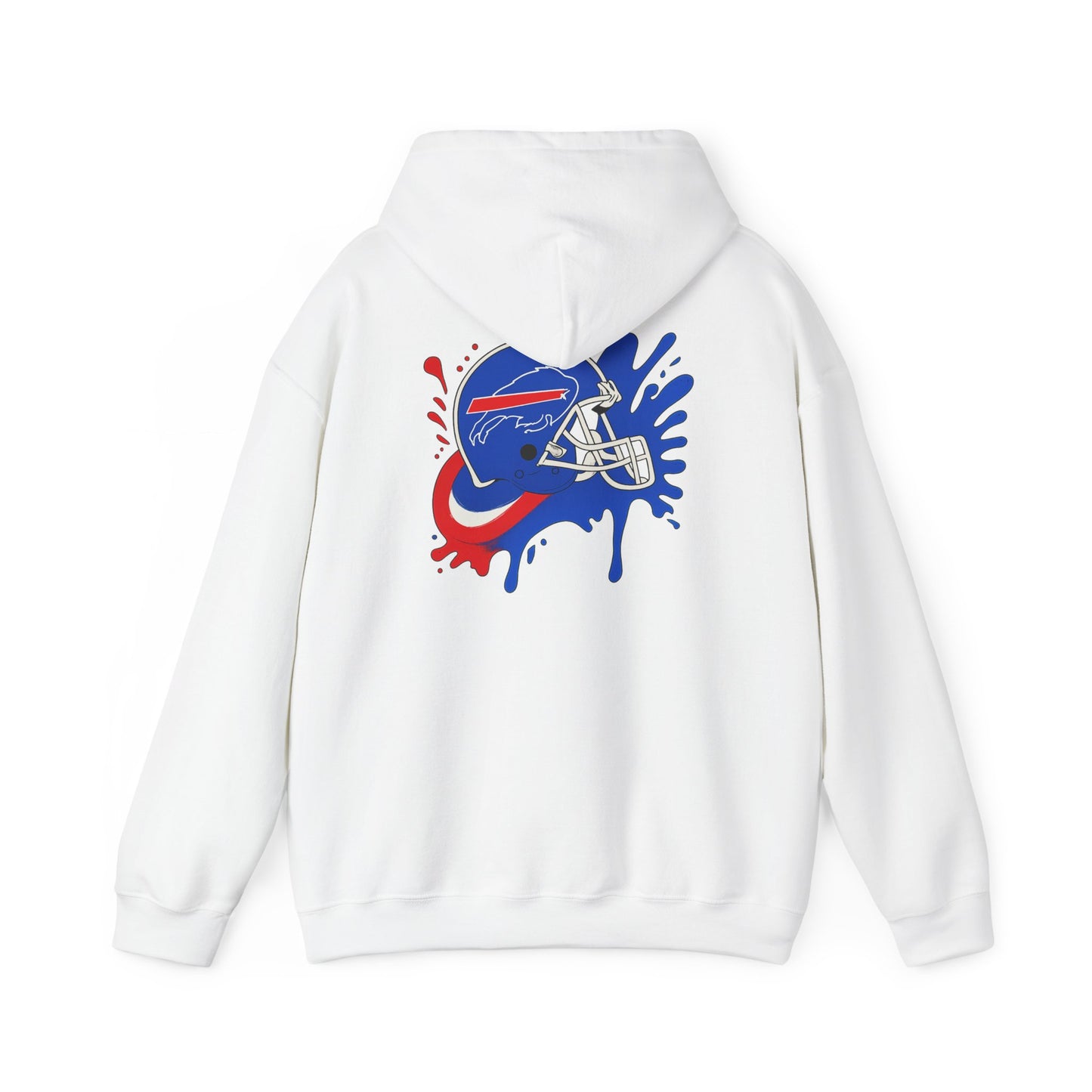 Buffalo Bills Hooded Sweatshirt, Unisex Sport Hoodie, Super Bowl Gift, Game Day Apparel, Football Fan Gear, Cozy Layering Piece