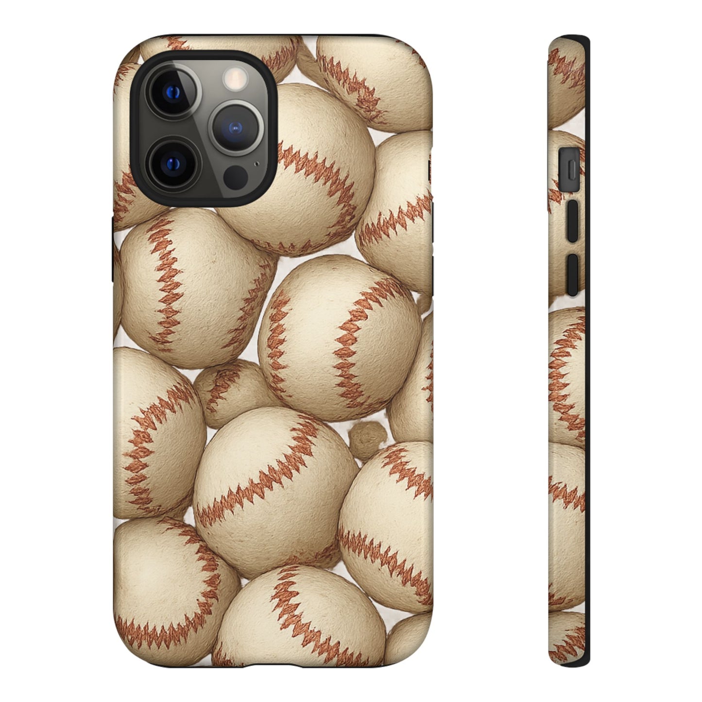 Baseball Phone Case, Tough Cases for Sports Fans, Custom iPhone Cover, Unique Gift for Baseball Lovers, Durable Protection