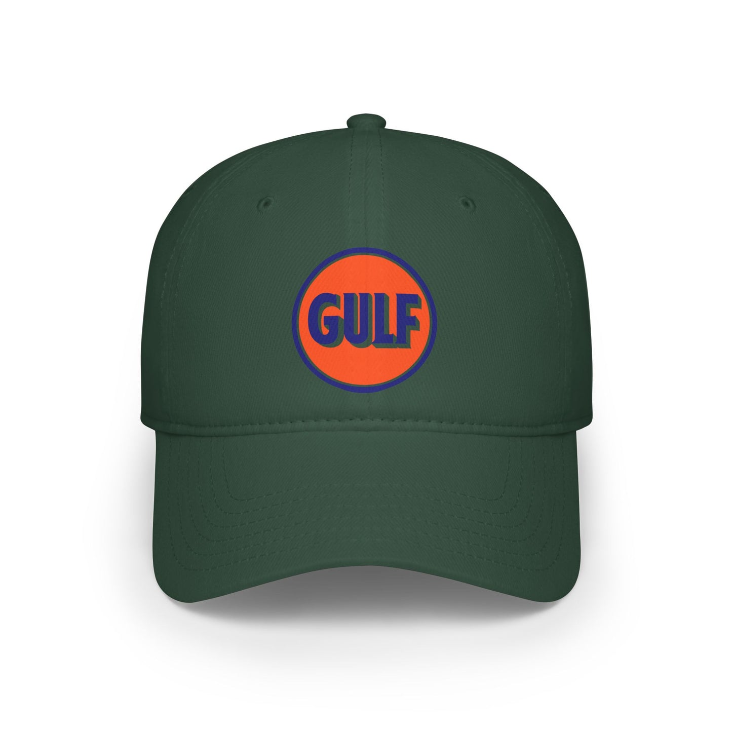 Gulf Low Profile Baseball Cap - Casual Outdoor Style, Perfect Gift for Sports Lovers, Adjustable Summer Hat, Trendy and Comfortable Headwear