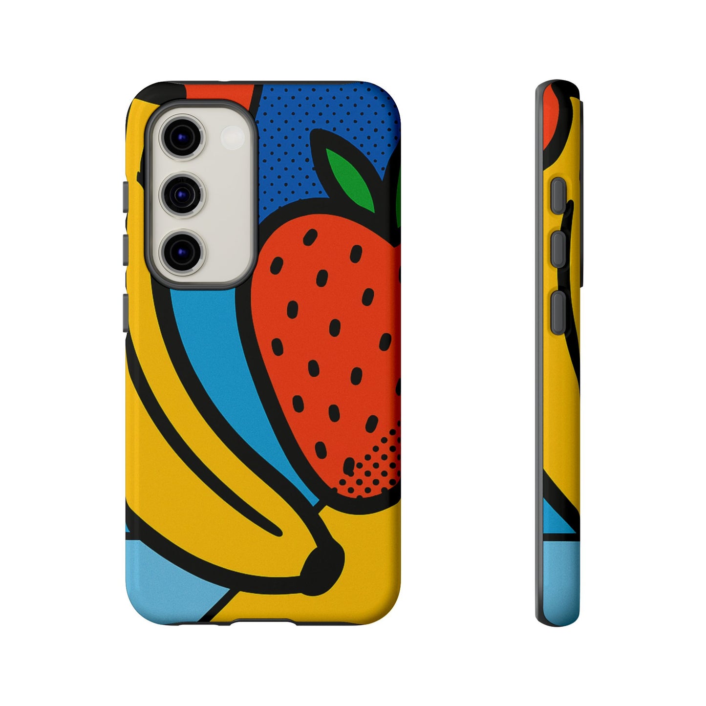 Colorful Fruit Phone Case - Tough Cases - Fun, Vibrant, Unique, Gifts for Friends, Summer Accessories, Trendy Phone Protector