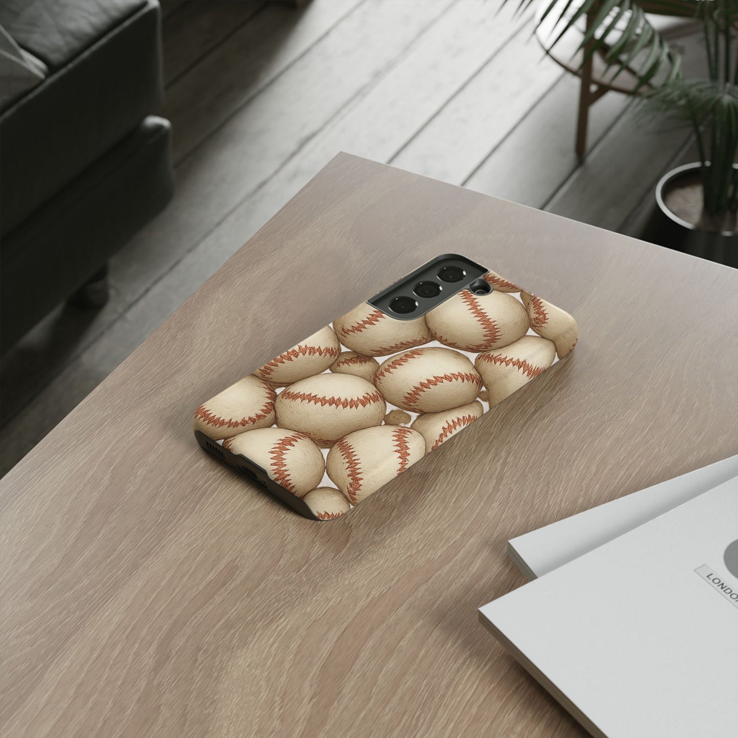 Baseball Phone Case, Tough Cases for Sports Fans, Custom iPhone Cover, Unique Gift for Baseball Lovers, Durable Protection