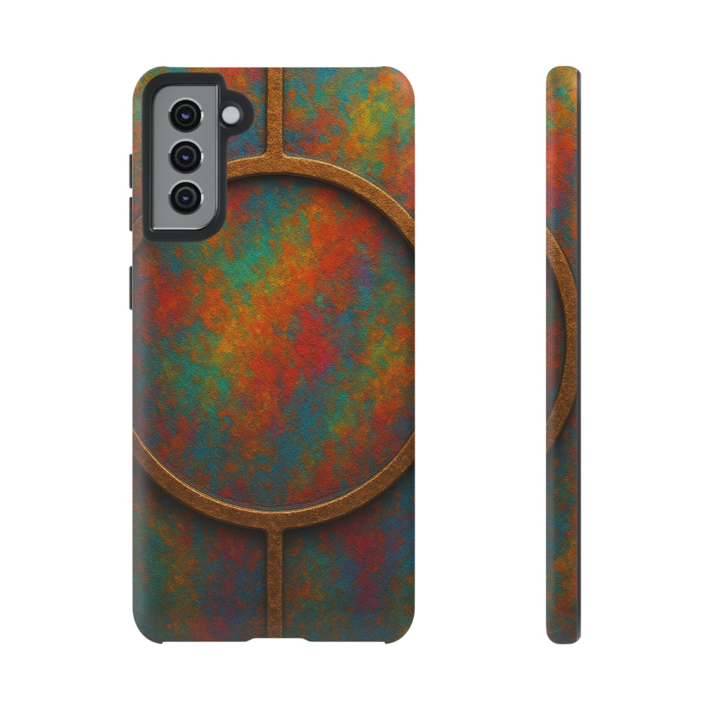Colorful Tough Phone Case, Durable Cell Cover, Vibrant Protection Case, Unique Tech Accessory, Great Gift for Phone Lovers