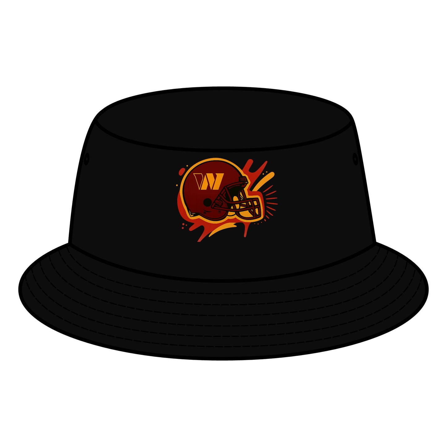Football-Themed Bucket Hat for Game Day, Sports Accessories, Hats for Fans, Personalized Gifts, Outdoor Style