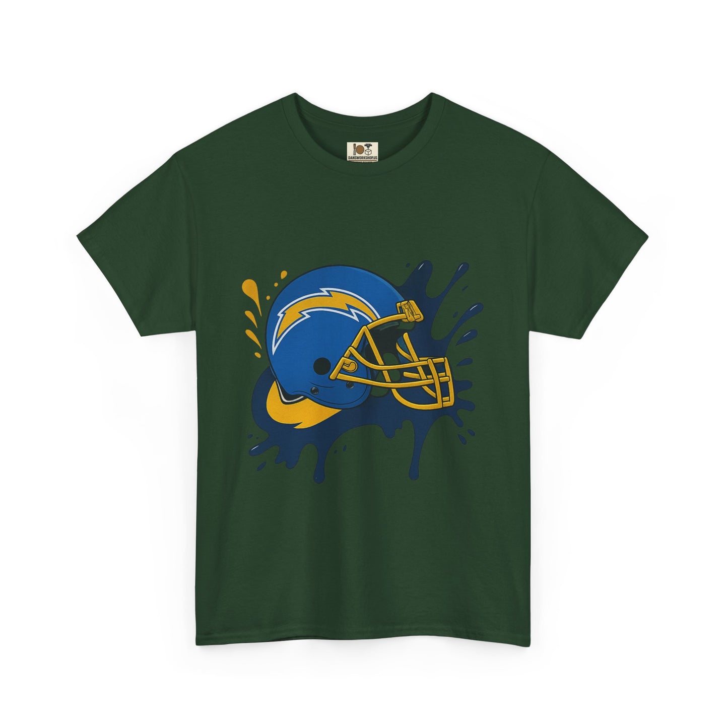 Football Passion Unisex Heavy Cotton Tee | Sports Fan Apparel, Game Day Shirt, Gift for Him/Her, Birthday Present, Team Spirit Wear