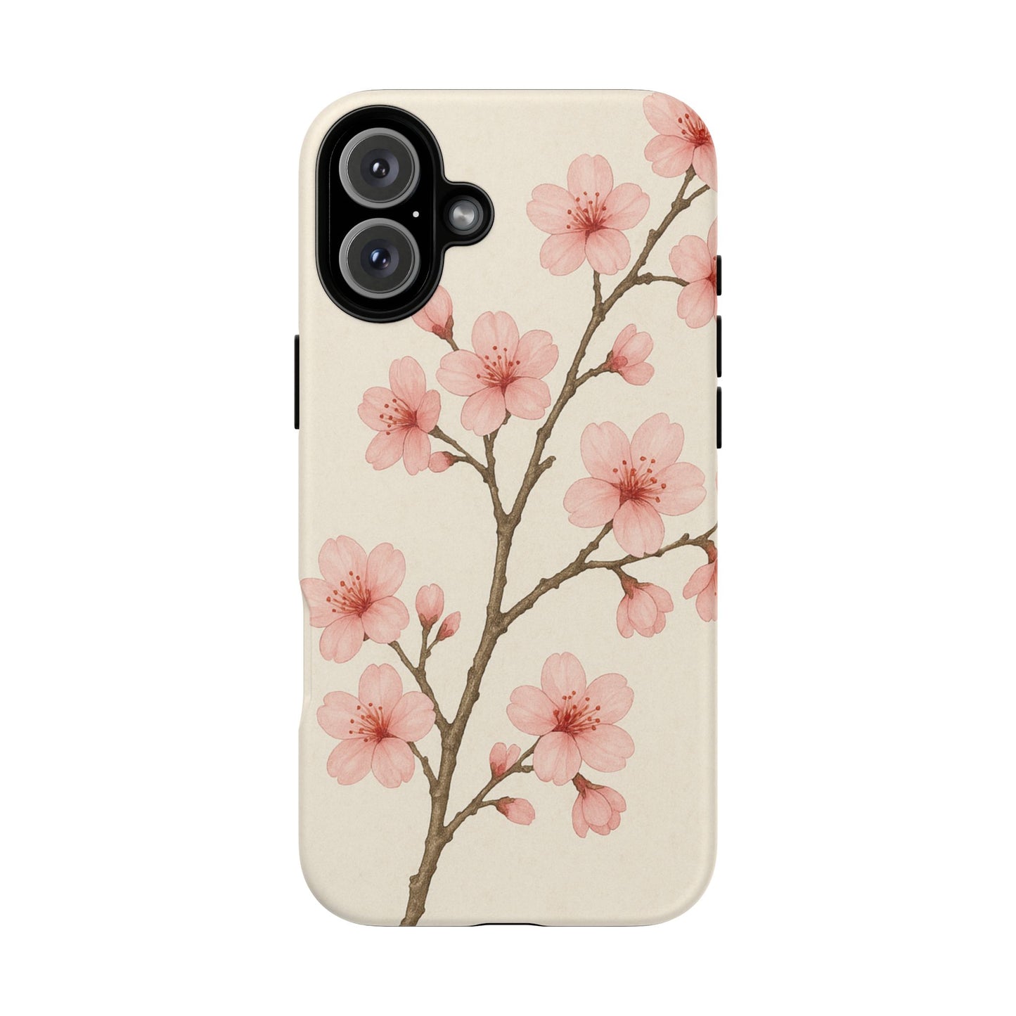 Cherry Blossom Phone Case, Floral Phone Cover, Tough Case for Gifts, Spring Decor, Cute Tech Accessories, Nature Lover's Gift