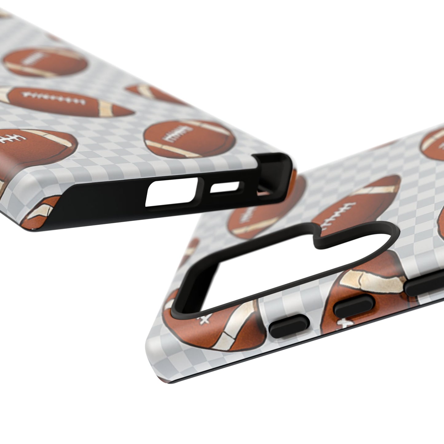 Football Phone Case, Tough Cases for Sports Fans, Unique Gift for Football Lovers, Protective Decor, Athletic Accessories