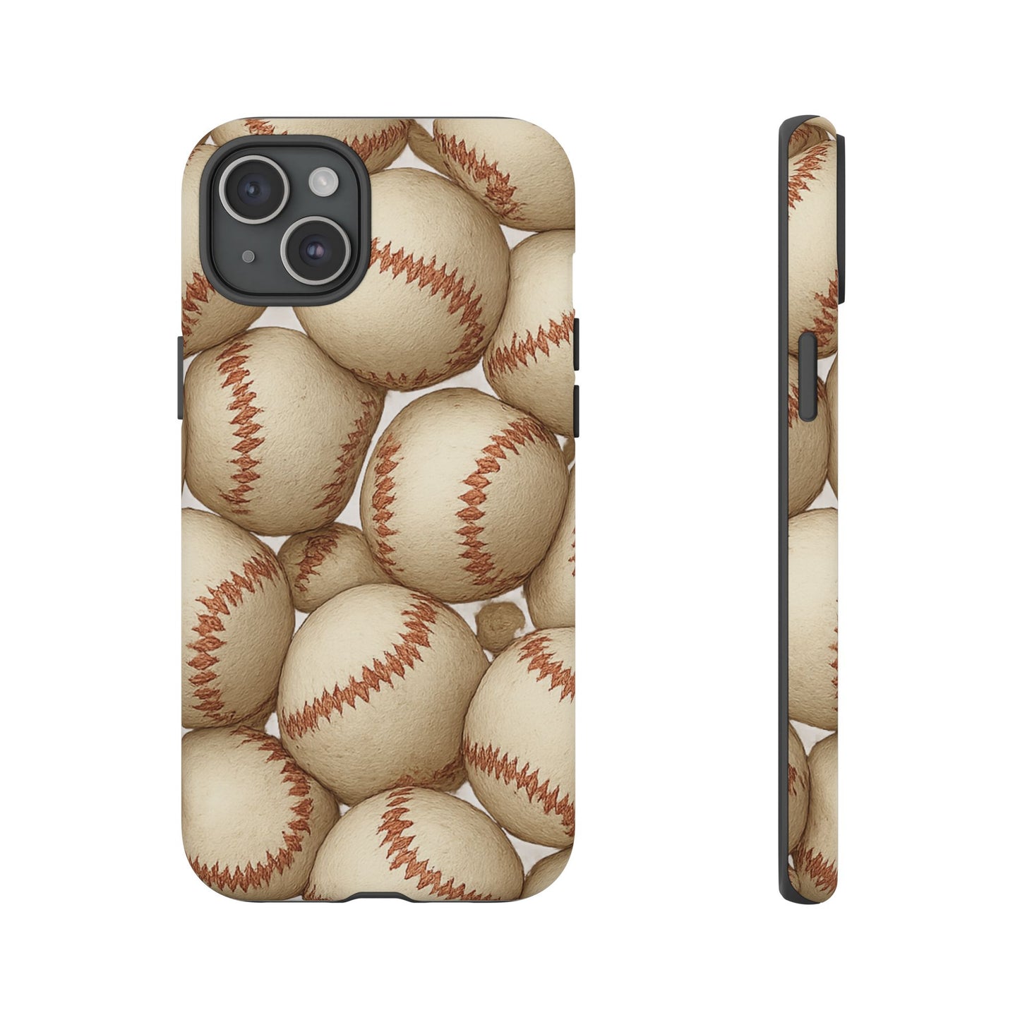 Baseball Phone Case, Tough Cases for Sports Fans, Custom iPhone Cover, Unique Gift for Baseball Lovers, Durable Protection