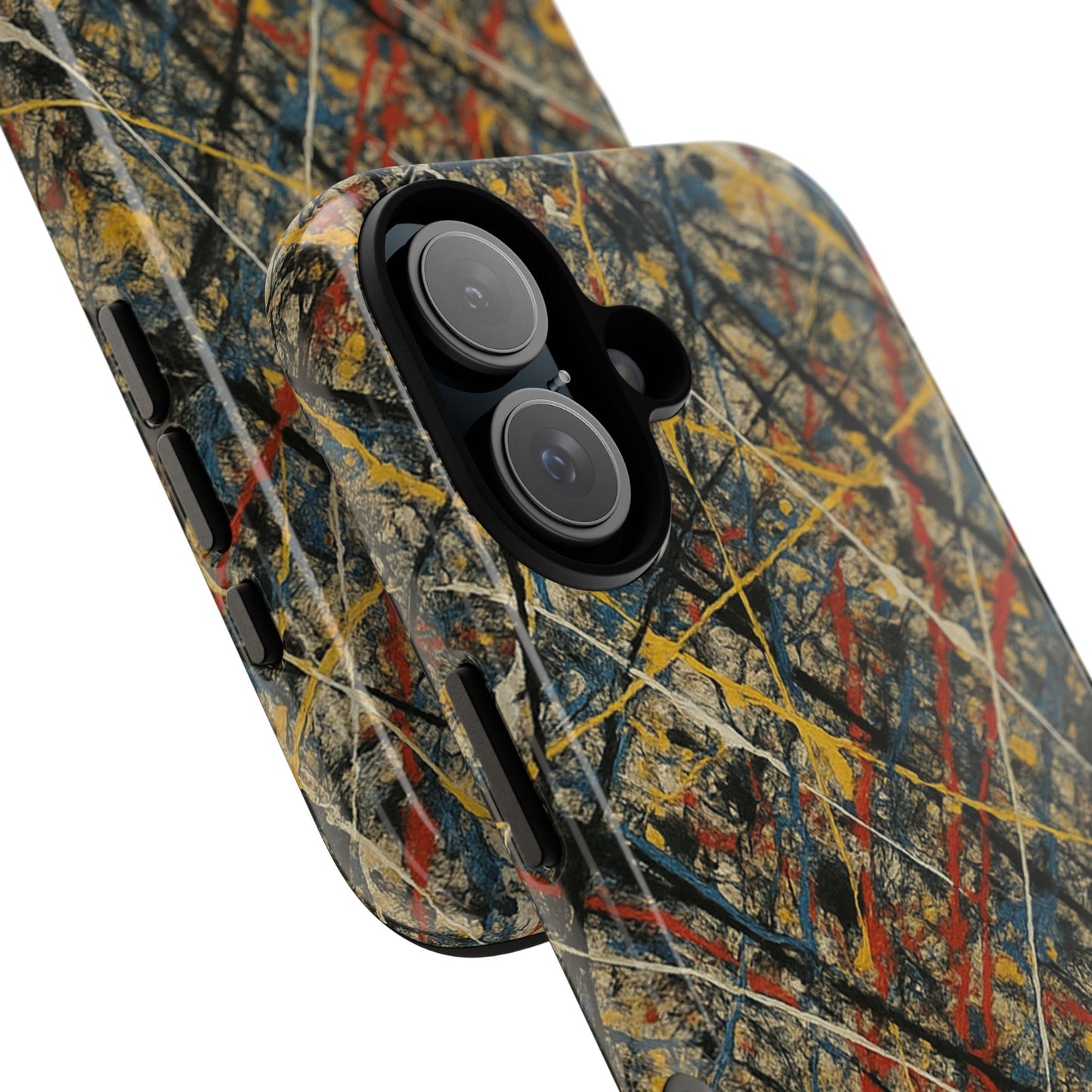 Tough Cases Phone Case - Bold Abstract Design, Stylish Mobile Cover, Unique Gift for Him/Her, Durable Accessory, Trendy Protection