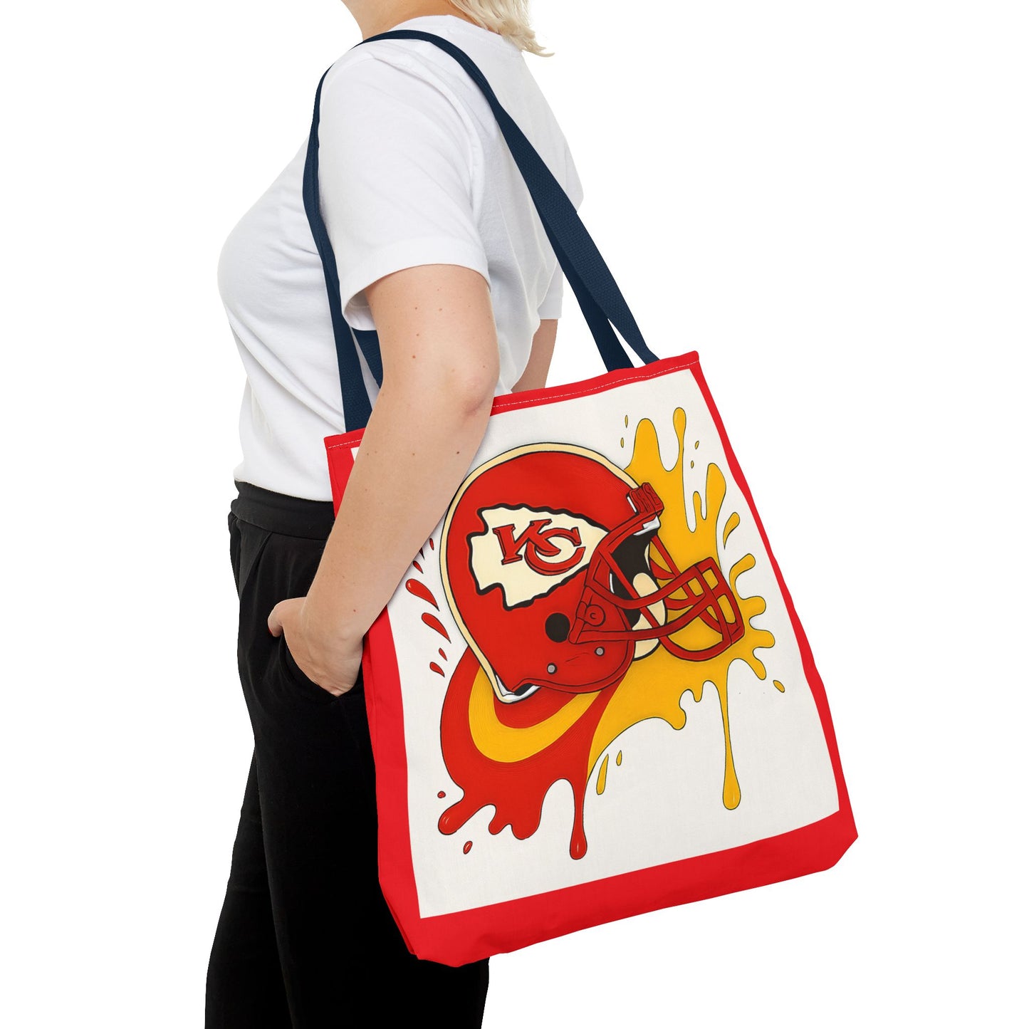 Kansas City Chiefs Tote Bag - Stylish Sports Gear, Football Fan Accessory, Game Day Bag, Personalized Gift, Travel Tote