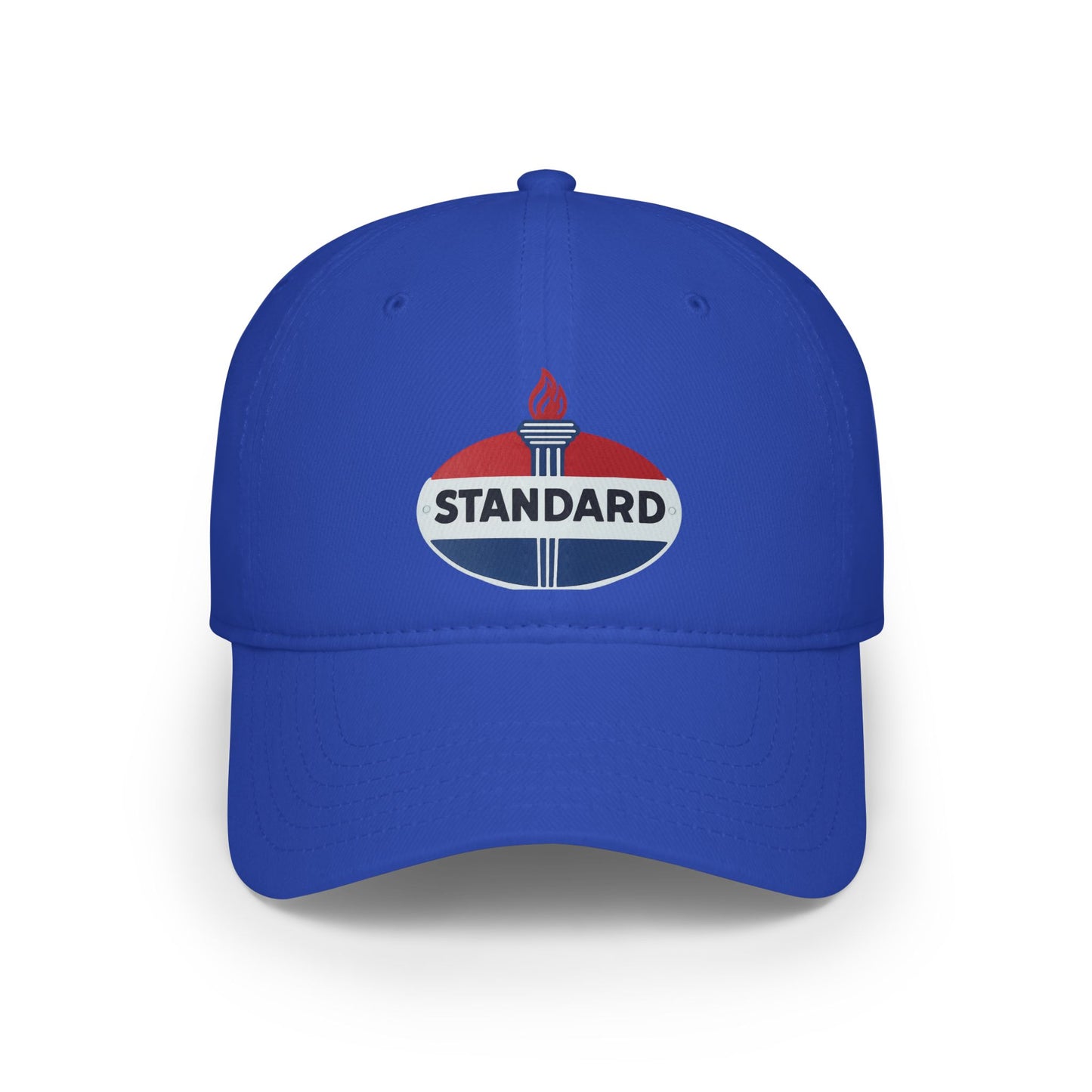Vintage Style Low Profile Baseball Cap with Standard Logo, Perfect for Casual Outings, Cap Gift, Summer Hat, Outdoor Activities