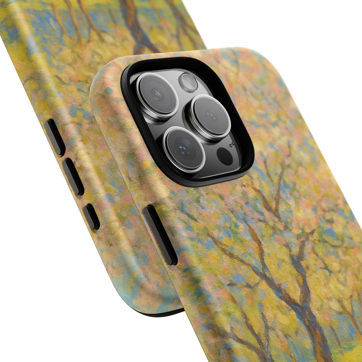 Artistic Phone Case, Tough Phone Case, Flower Tree Case, Spring Decor, Unique Phone Cover, Nature Lover Gift
