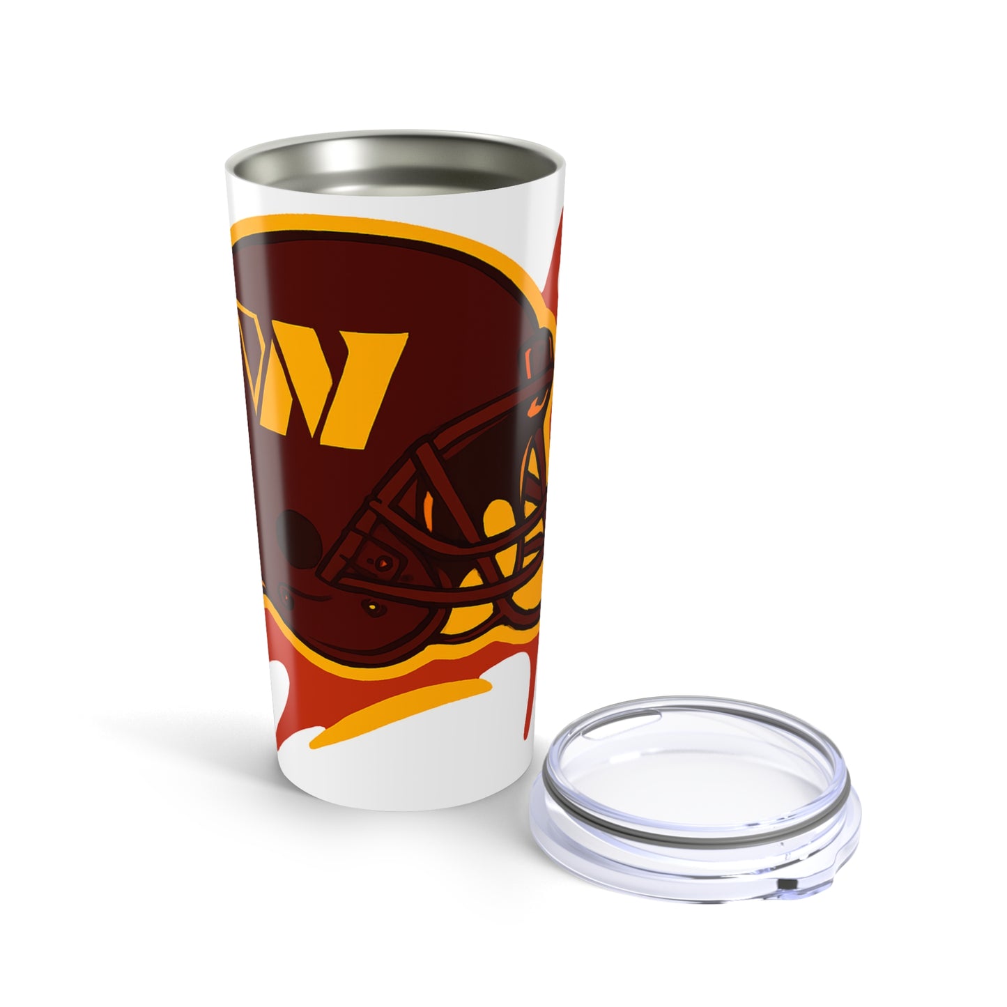 Football Fan Tumbler 20oz, Personalized Travel Mug, Sports Drinkware, Gift for Fans, Tailgating Accessory, Custom Cup