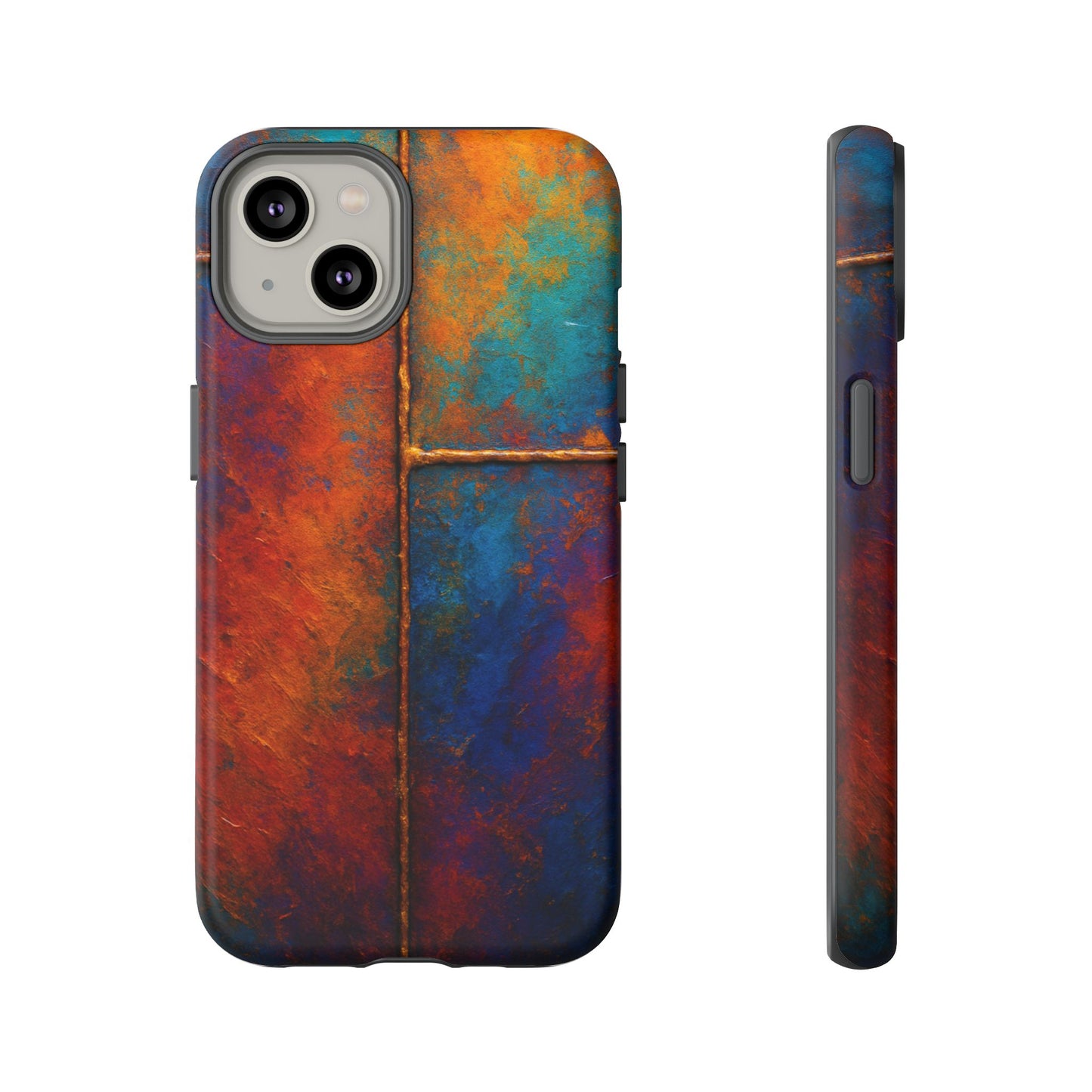 Colorful Artistic Phone Case, Tough Cases, Vibrant Phone Cover, Protective Case, Unique Gift for Art Lovers, Birthday Gift