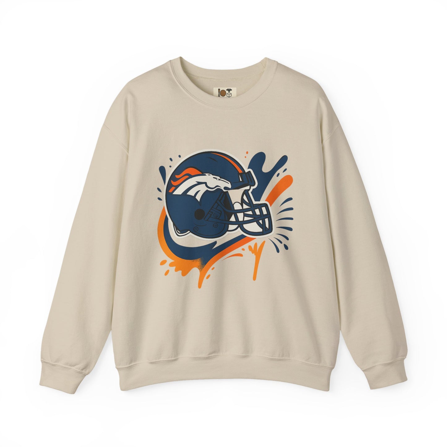 Denver Broncos Crewneck Sweatshirt, Football Fan Gear, Unisex Sports Apparel, Game Day Outfit, Perfect Gift for Fans