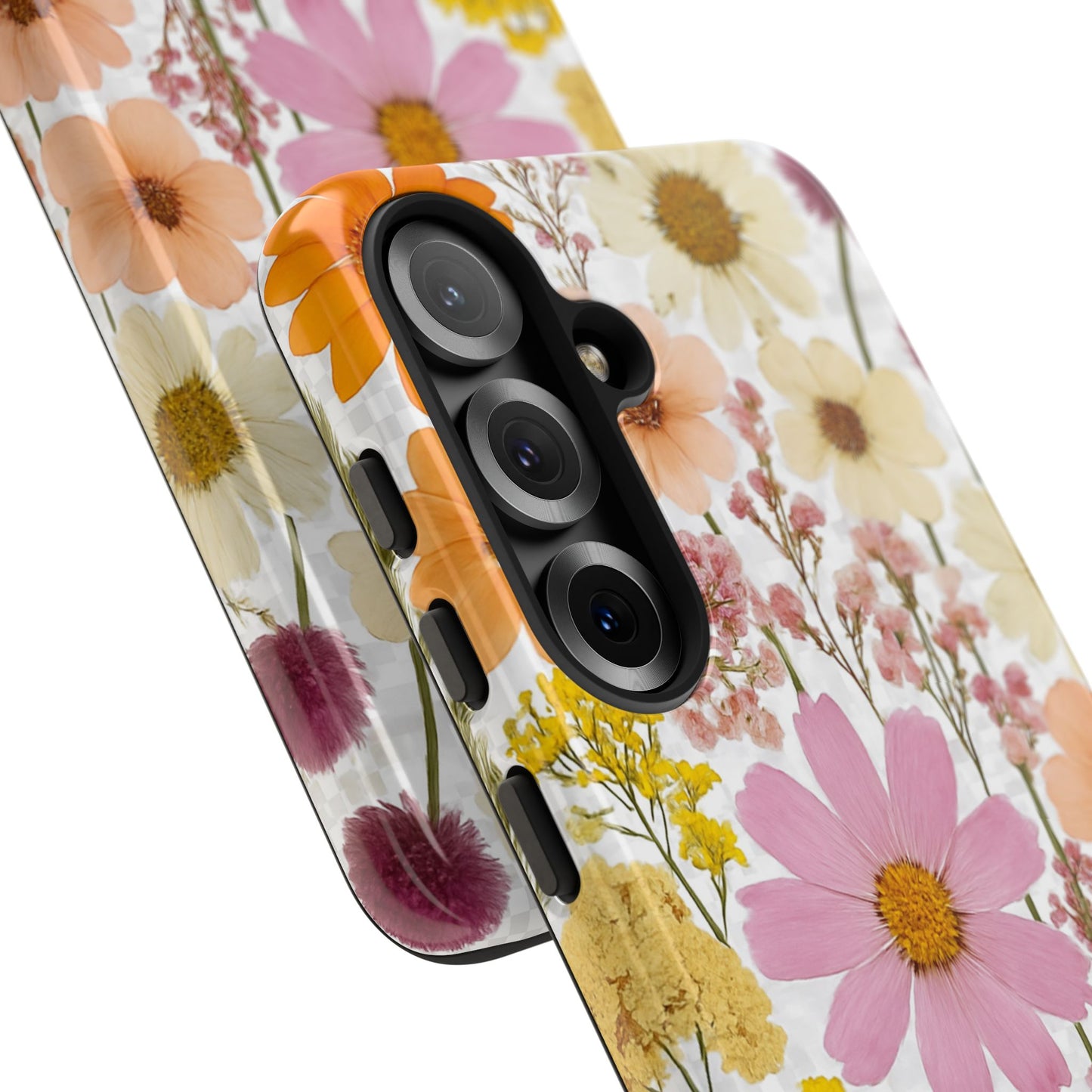 Floral Phone Case - Tough Cases, Stylish Protective Cover, Flower Design, Trendy Gift, Nature Lover Accessory, DRIED FLOWERS