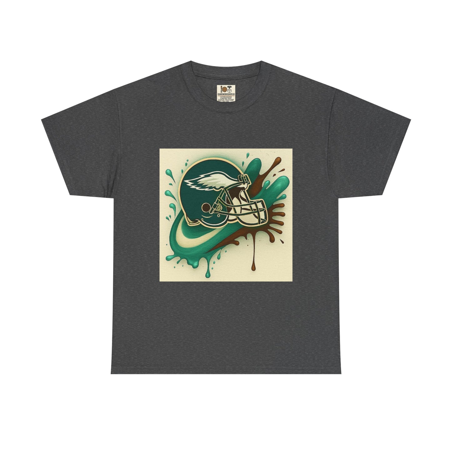 Eagles Fan Unisex Heavy Cotton Tee, Sports Shirt, Team Apparel, Game Day Outfit, Football Merchandise