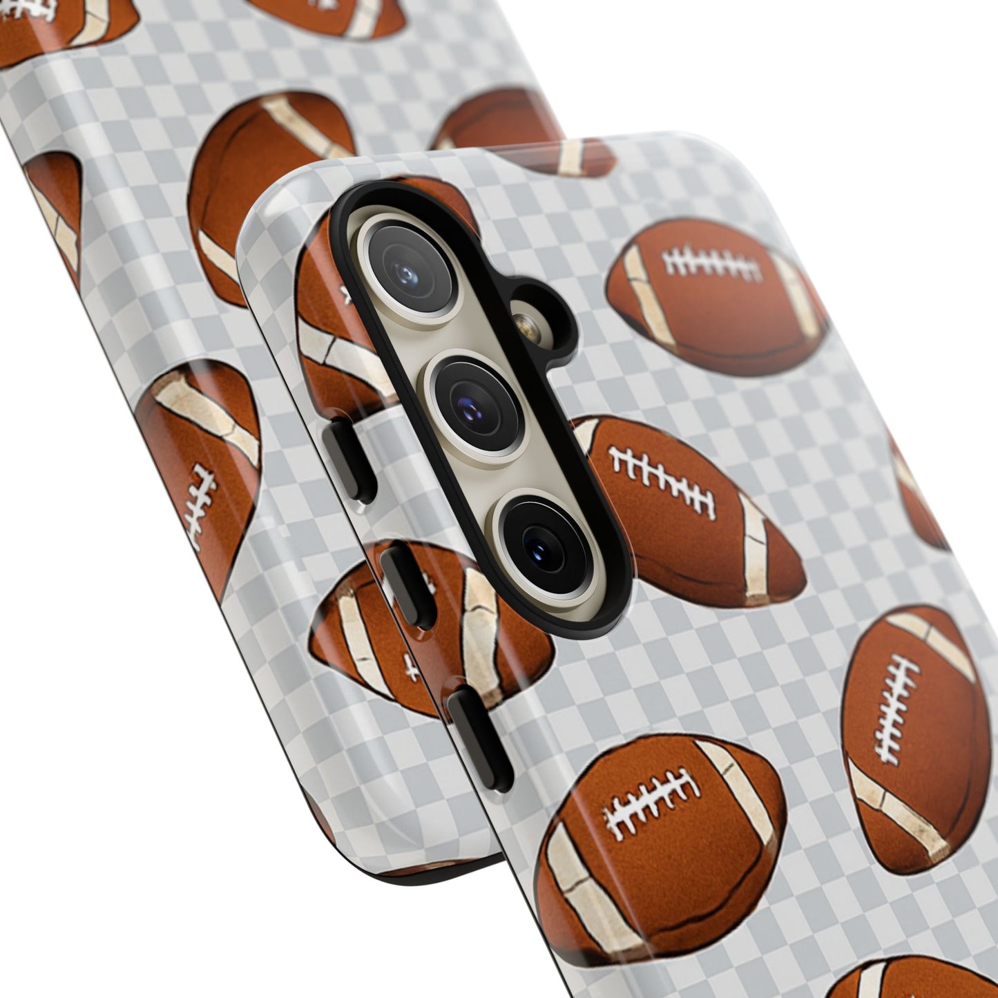 Football Phone Case, Tough Cases for Sports Fans, Unique Gift for Football Lovers, Protective Decor, Athletic Accessories