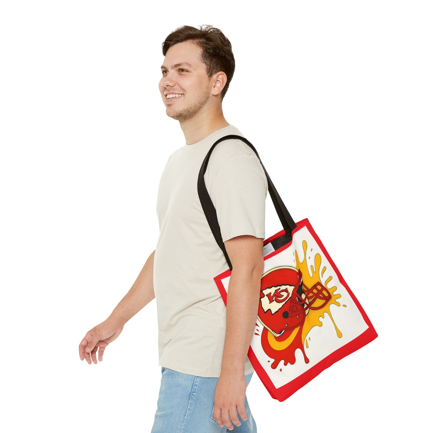 Kansas City Chiefs Tote Bag - Stylish Sports Gear, Football Fan Accessory, Game Day Bag, Personalized Gift, Travel Tote