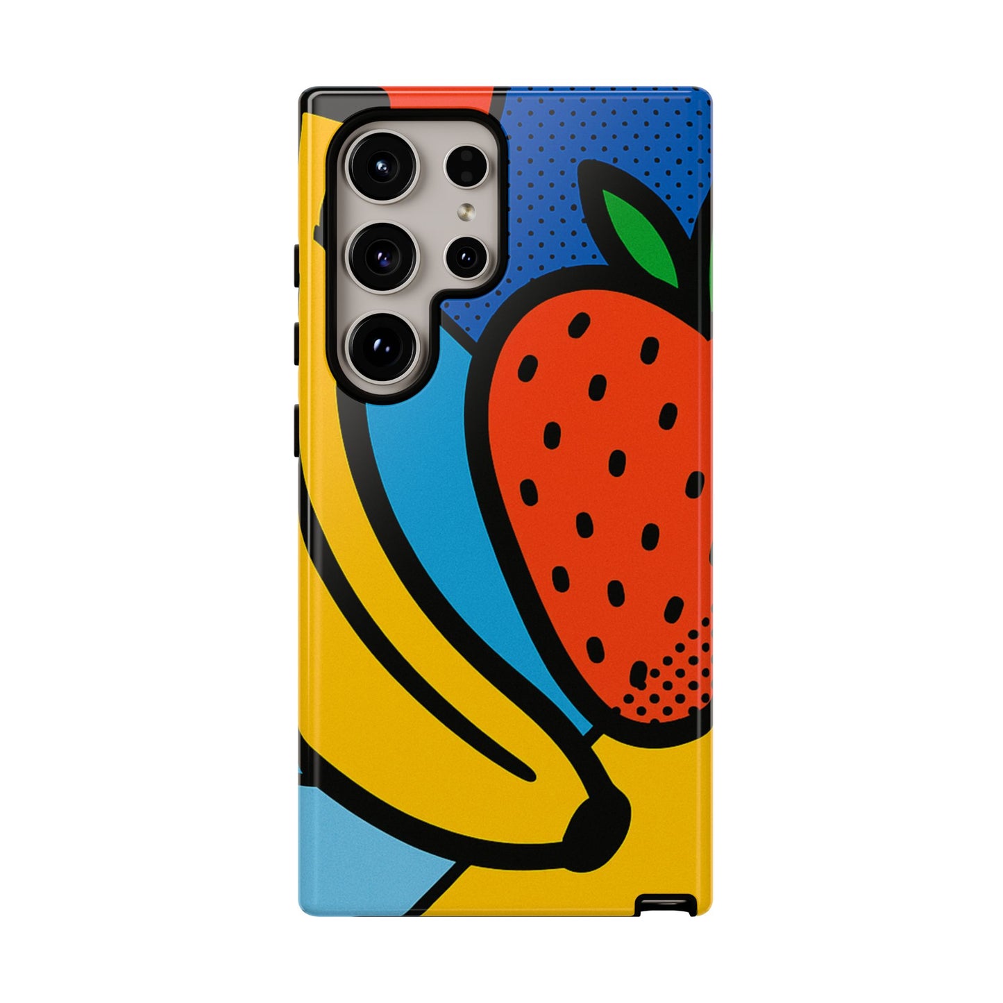 Colorful Fruit Phone Case - Tough Cases - Fun, Vibrant, Unique, Gifts for Friends, Summer Accessories, Trendy Phone Protector