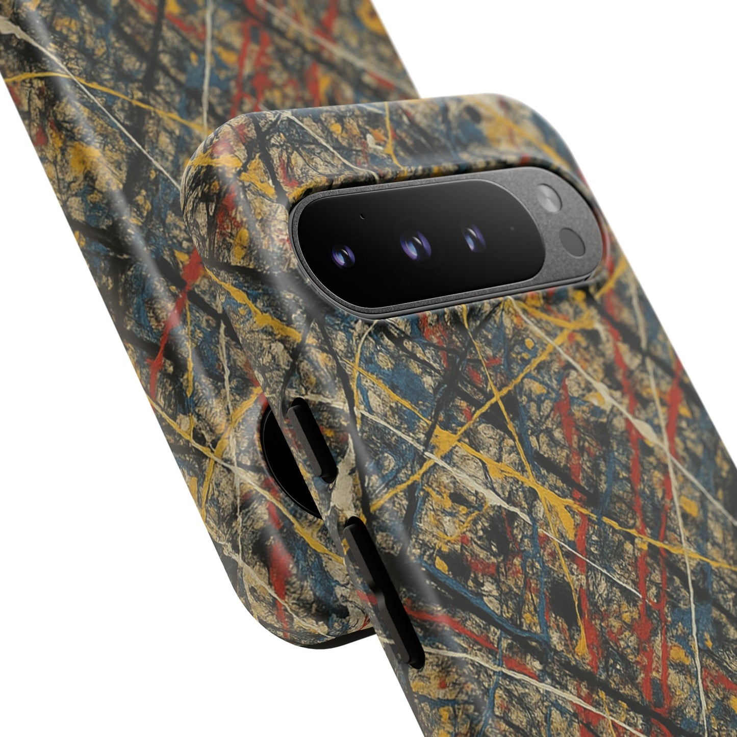 Tough Cases Phone Case - Bold Abstract Design, Stylish Mobile Cover, Unique Gift for Him/Her, Durable Accessory, Trendy Protection