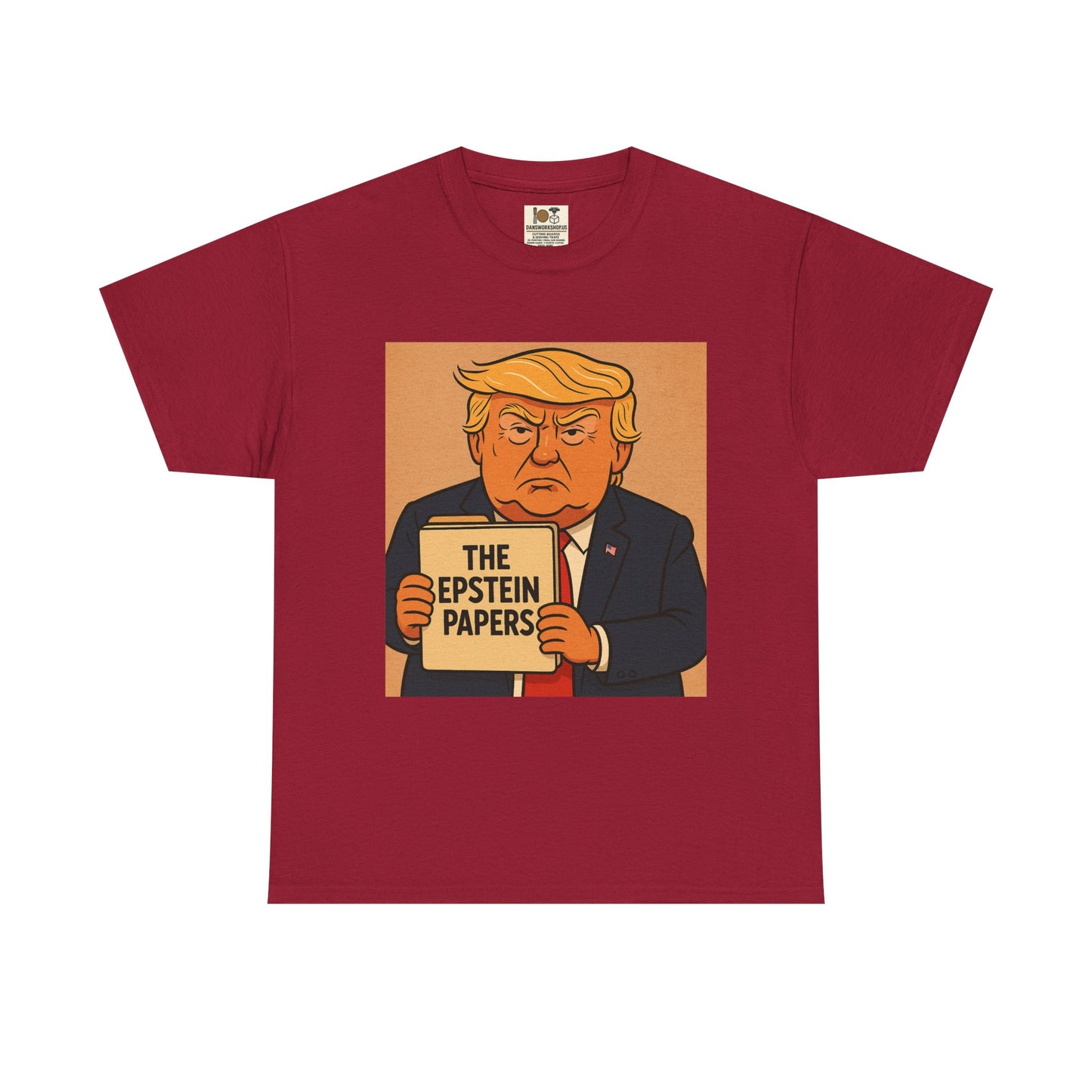 Political Humor Tee, Graphic T-Shirt, Unisex Cotton Shirt, Meme Gift, Statement Tee, Casual Wear, Fun Apparel, trump, Epstein