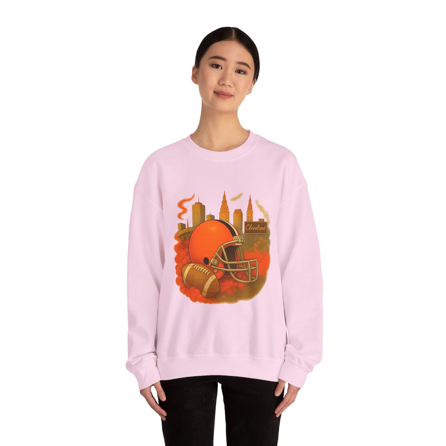 Cleveland Football Crewneck Sweatshirt