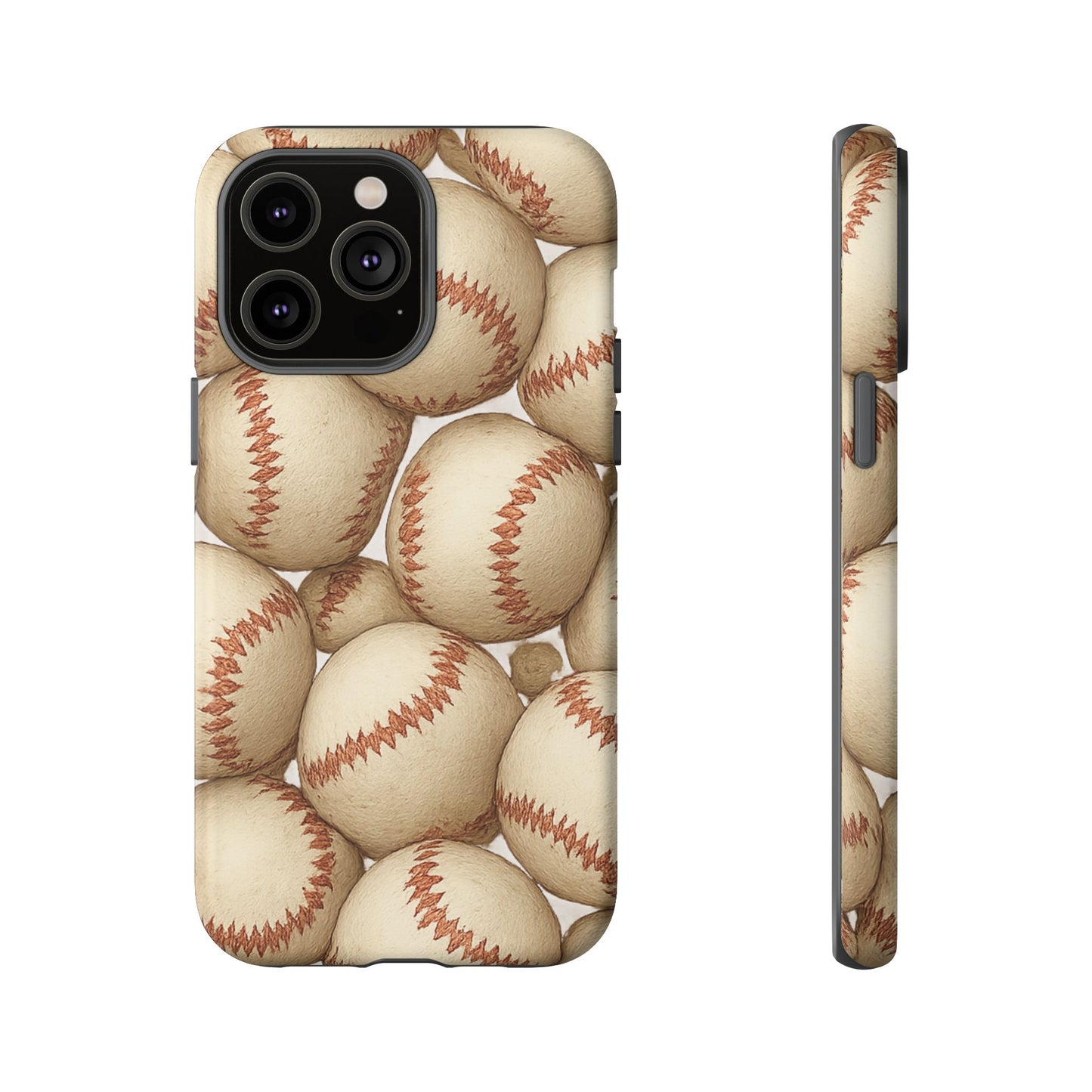 Baseball Phone Case, Tough Cases for Sports Fans, Custom iPhone Cover, Unique Gift for Baseball Lovers, Durable Protection