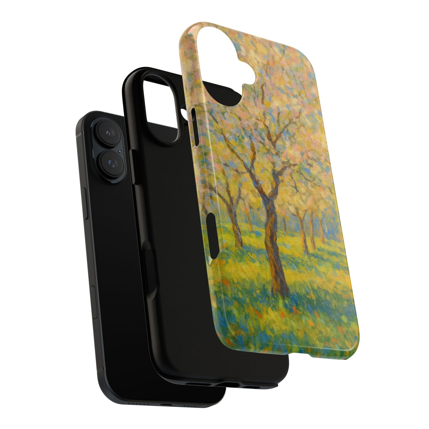 Artistic Phone Case, Tough Phone Case, Flower Tree Case, Spring Decor, Unique Phone Cover, Nature Lover Gift