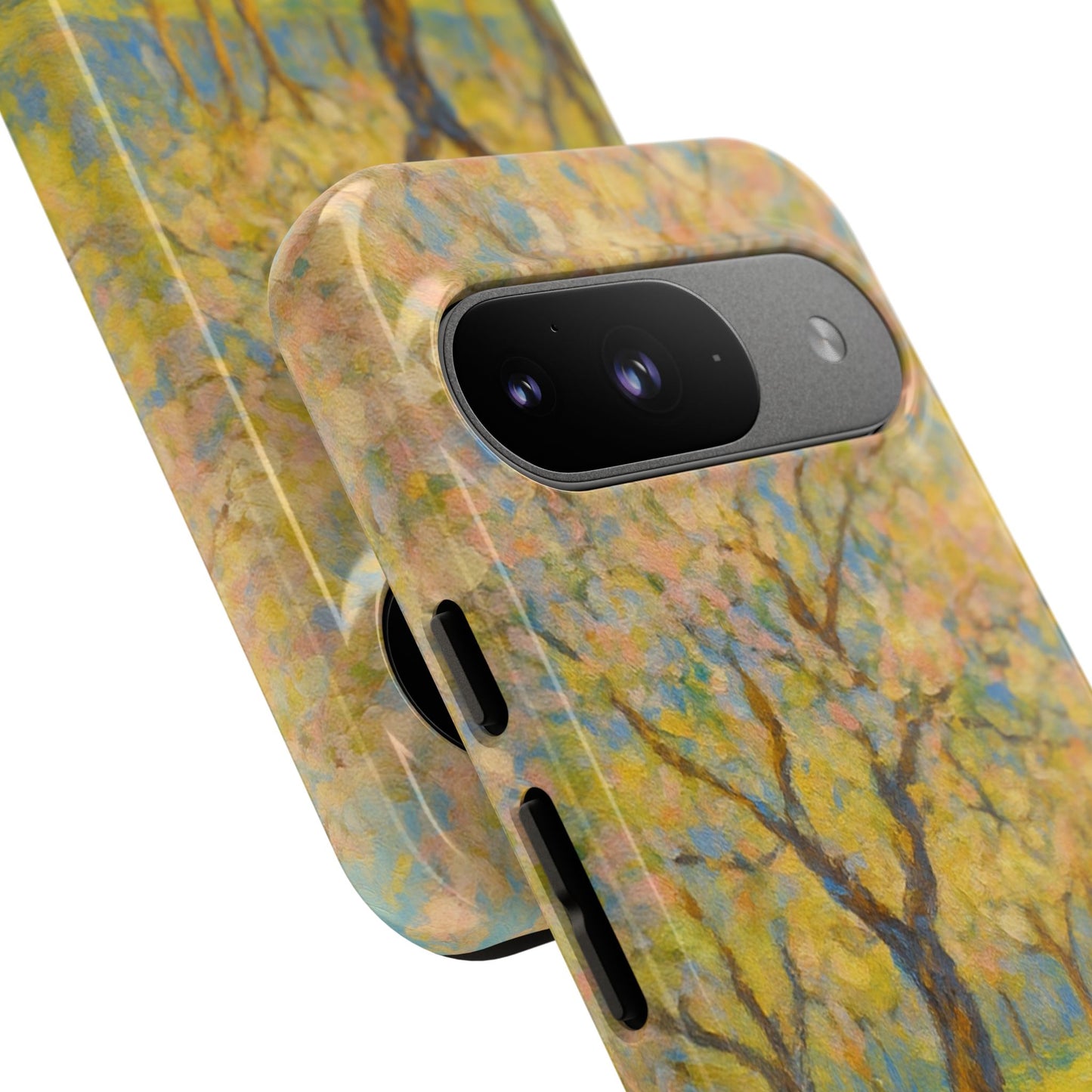 Artistic Phone Case, Tough Phone Case, Flower Tree Case, Spring Decor, Unique Phone Cover, Nature Lover Gift