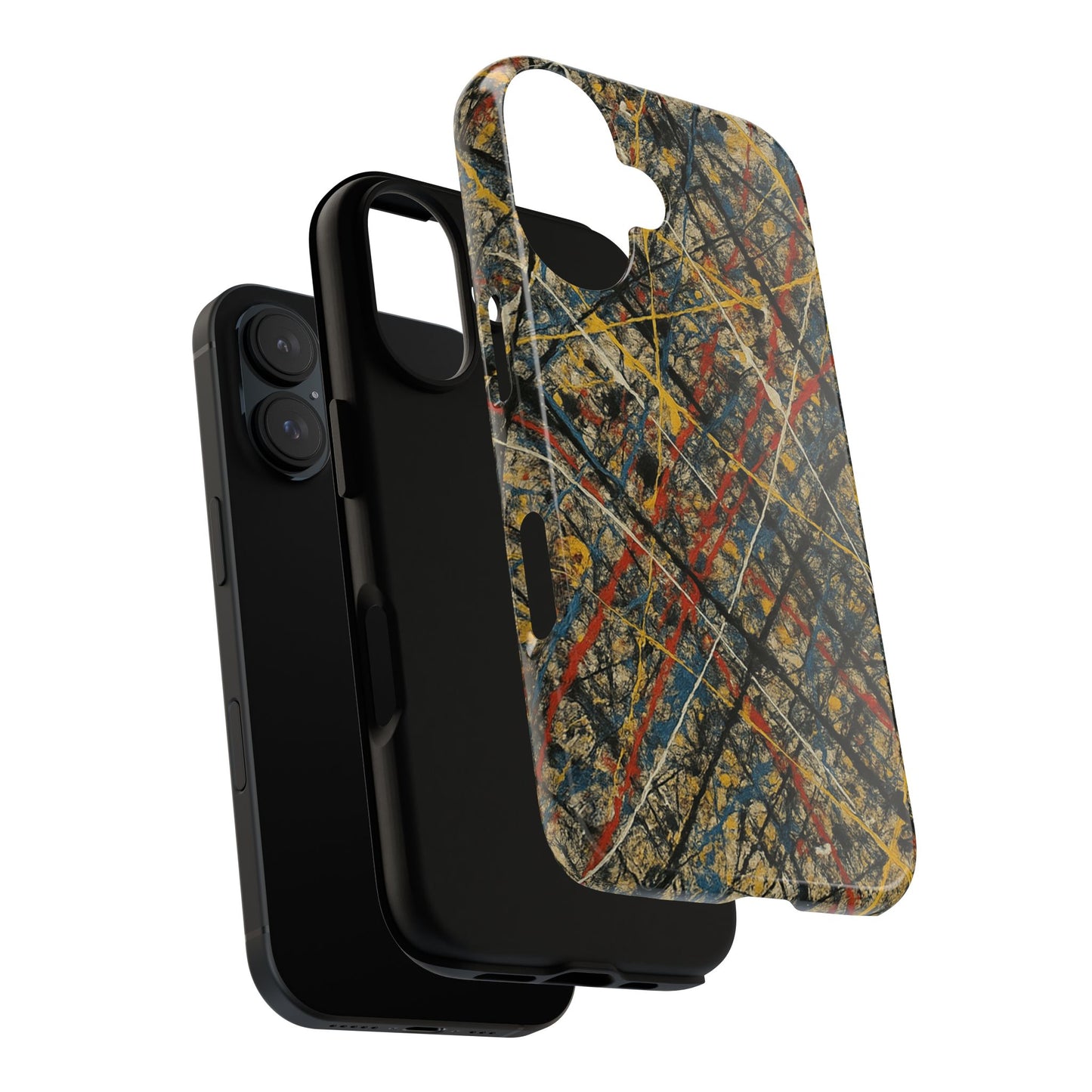 Tough Cases Phone Case - Bold Abstract Design, Stylish Mobile Cover, Unique Gift for Him/Her, Durable Accessory, Trendy Protection