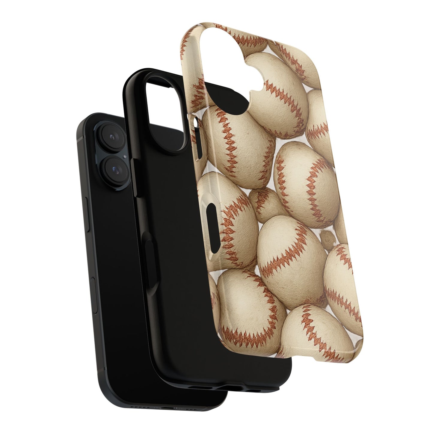 Baseball Phone Case, Tough Cases for Sports Fans, Custom iPhone Cover, Unique Gift for Baseball Lovers, Durable Protection