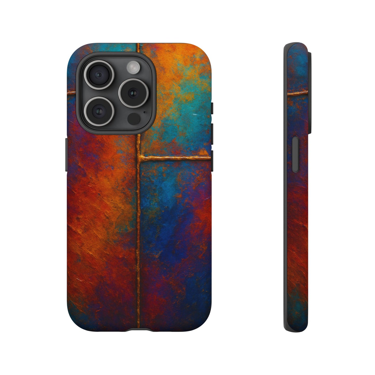 Colorful Artistic Phone Case, Tough Cases, Vibrant Phone Cover, Protective Case, Unique Gift for Art Lovers, Birthday Gift
