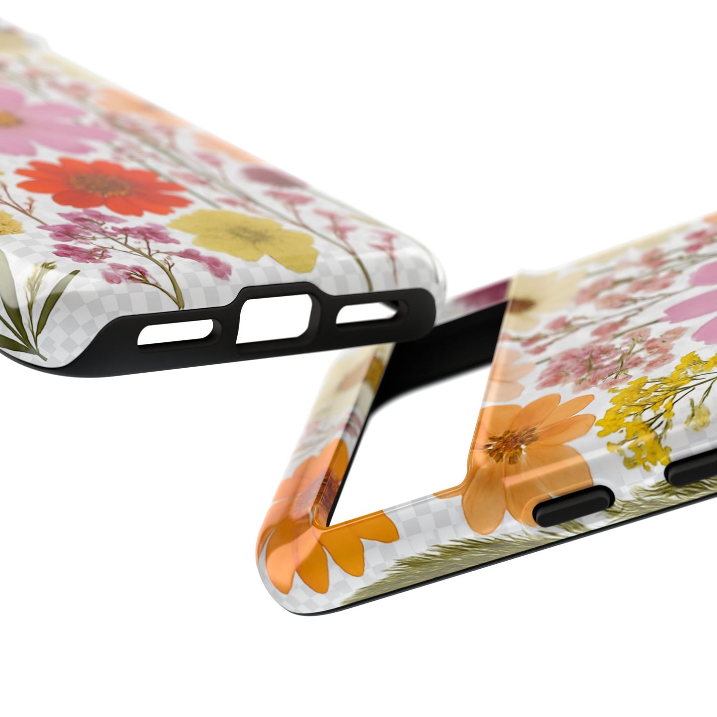 Floral Phone Case - Tough Cases, Stylish Protective Cover, Flower Design, Trendy Gift, Nature Lover Accessory, DRIED FLOWERS