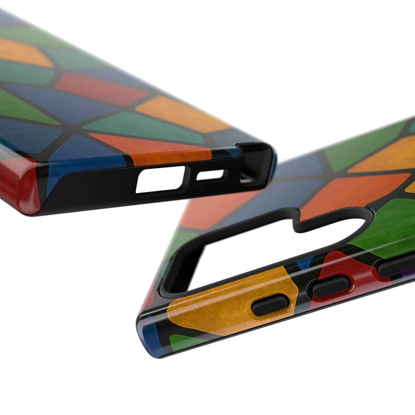 Colorful Mosaic Phone Case, Tough Cell Phone Cover, Vibrant Smartphone Protector, Unique Gift for Weddings, Birthday, Holidays