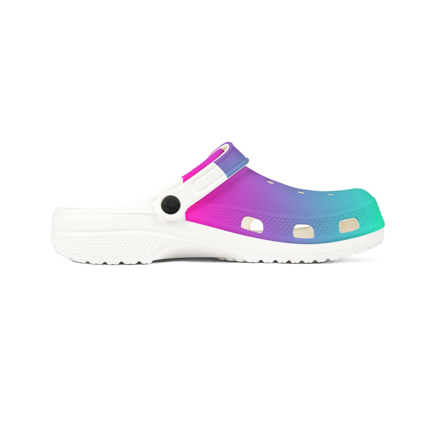 Vibrant AOP EVA Foam Clogs, Trendy Slip-On Shoes for Summer, Beachwear Footwear, Colorful Casual Footwear, Unique Summer Gift