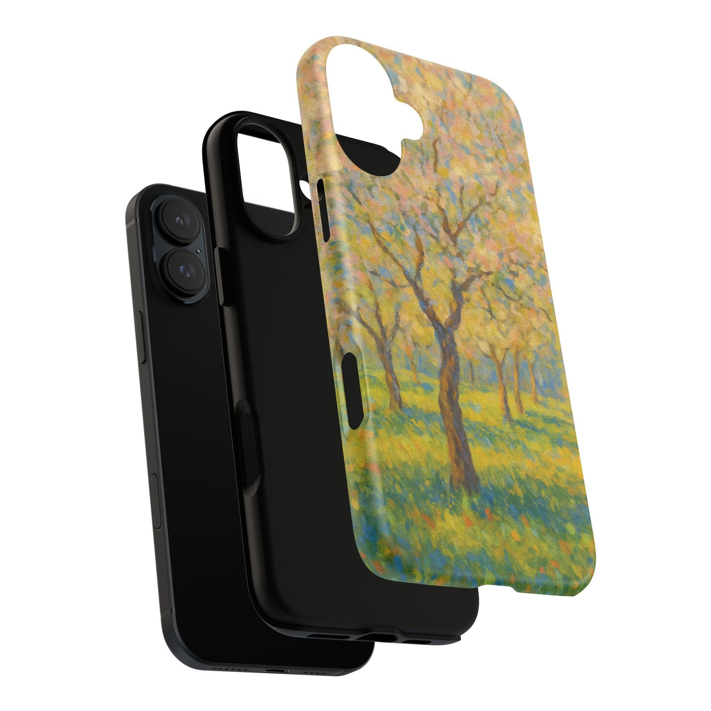Artistic Phone Case, Tough Phone Case, Flower Tree Case, Spring Decor, Unique Phone Cover, Nature Lover Gift