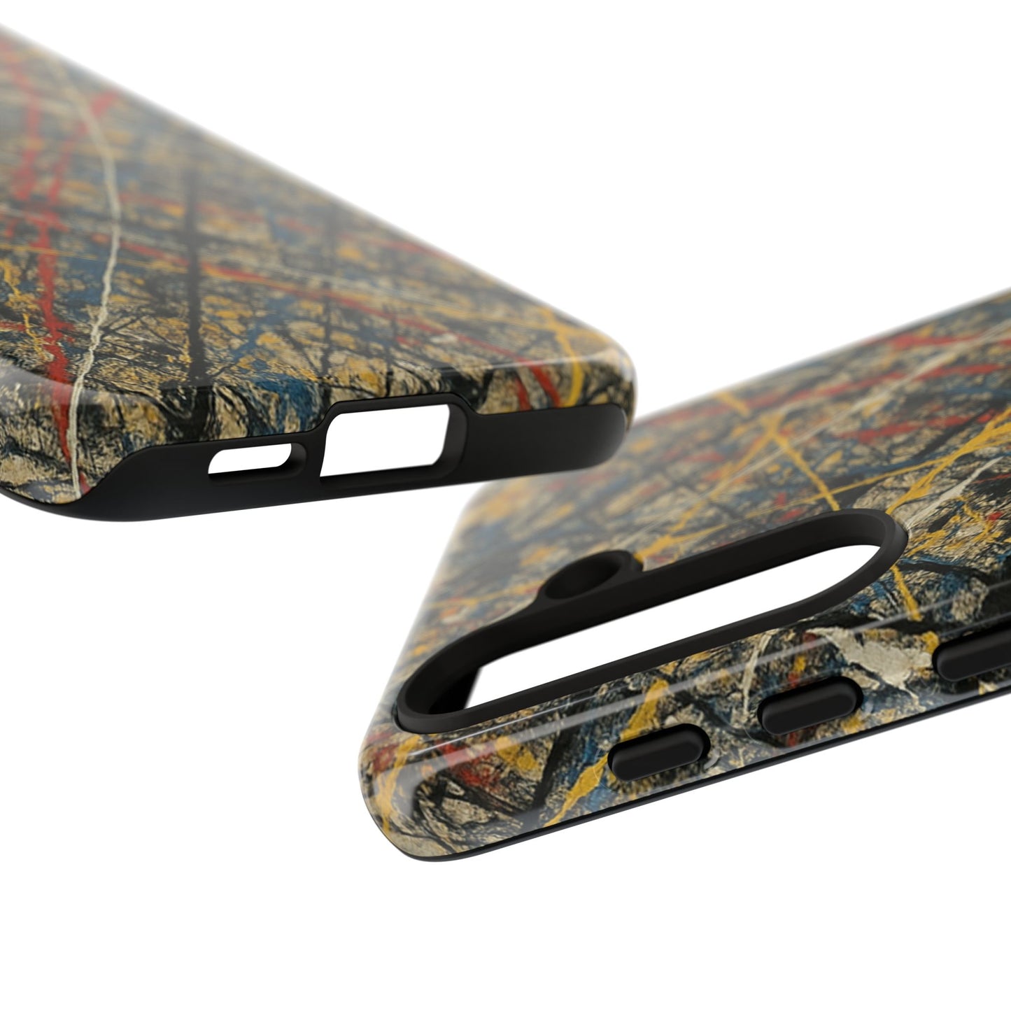 Tough Cases Phone Case - Bold Abstract Design, Stylish Mobile Cover, Unique Gift for Him/Her, Durable Accessory, Trendy Protection